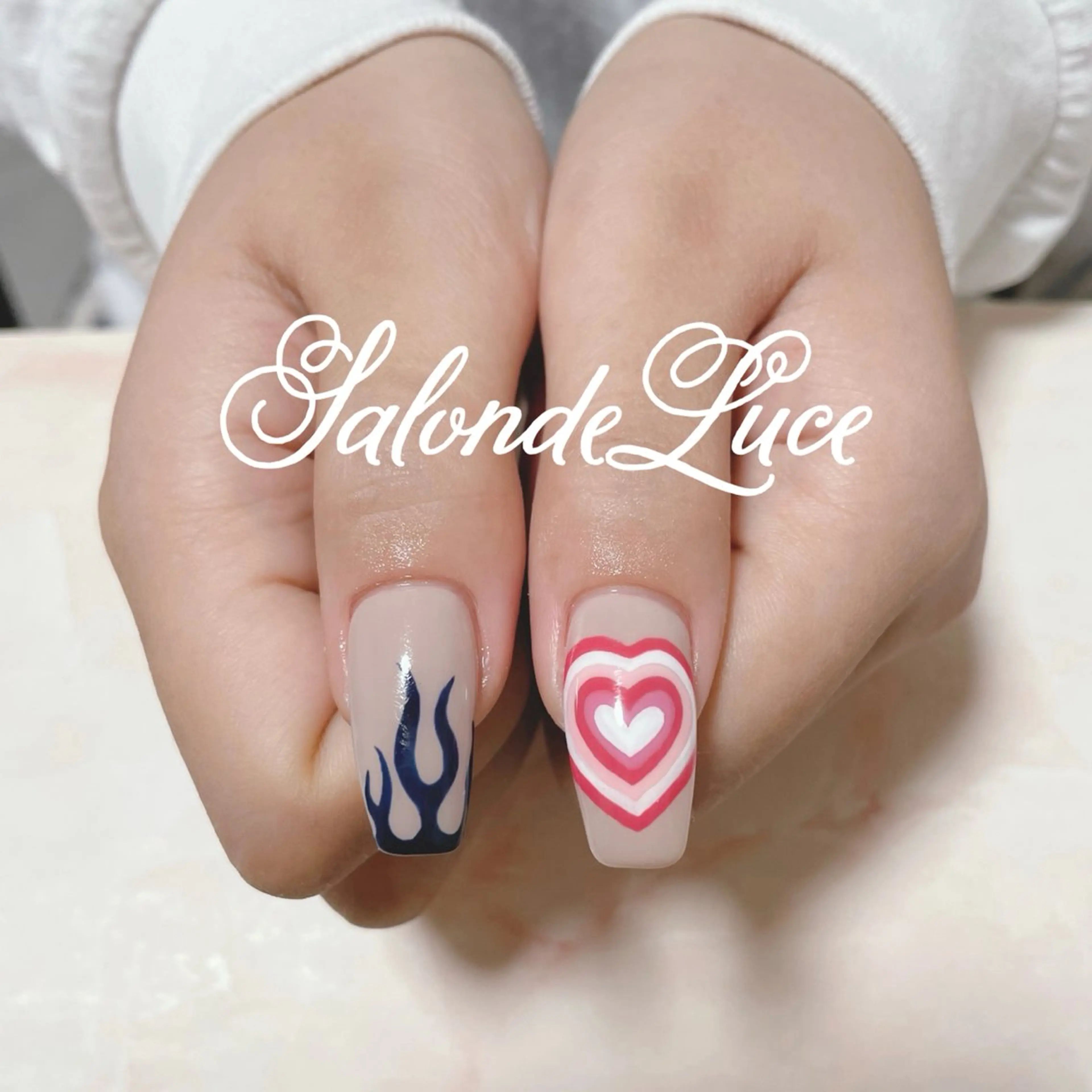 ネイル ハート Salon de Luceのネイルデザイン