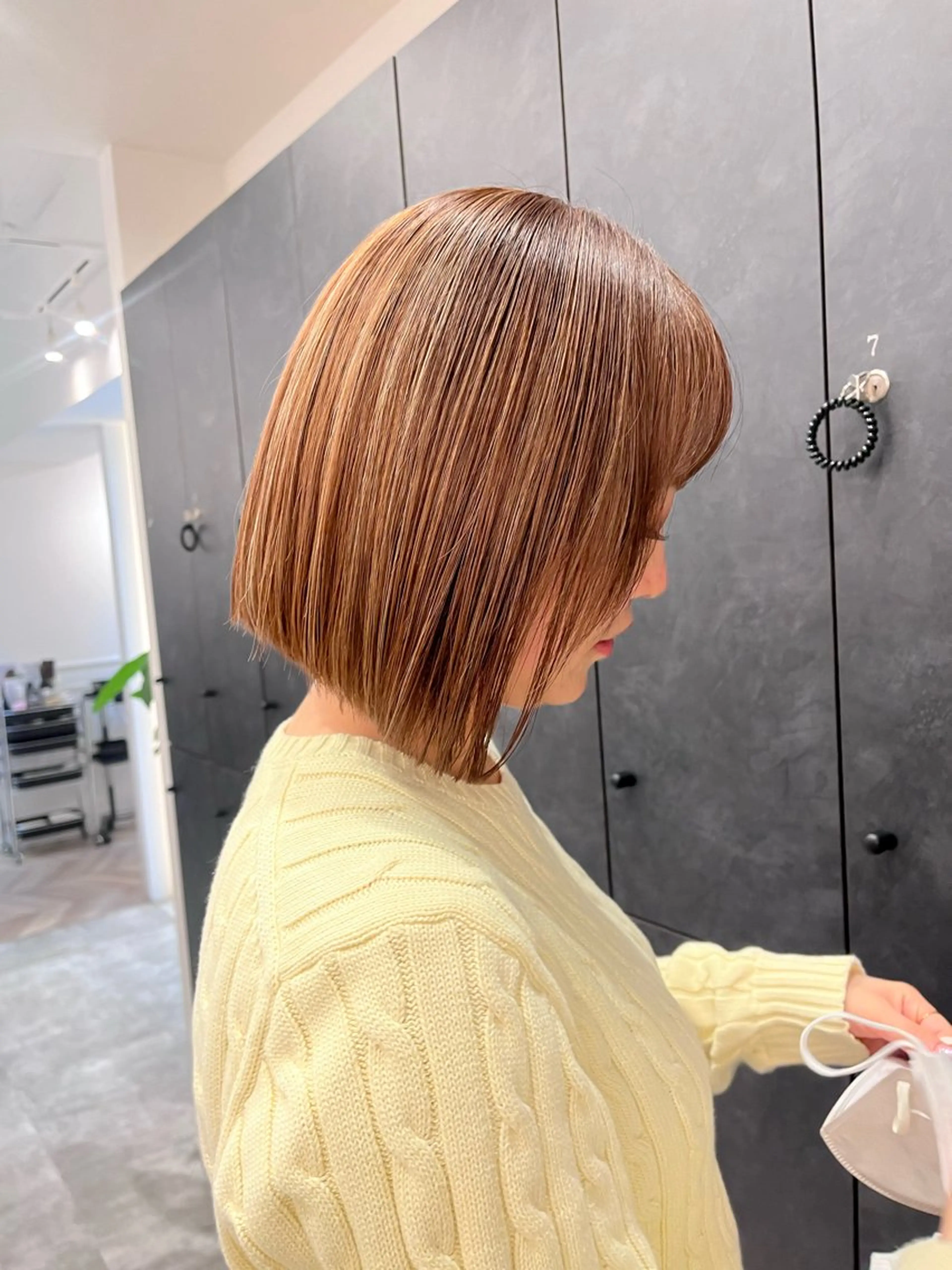 ミディアム Viot 銀座 樋口 桃佳のヘアスタイル