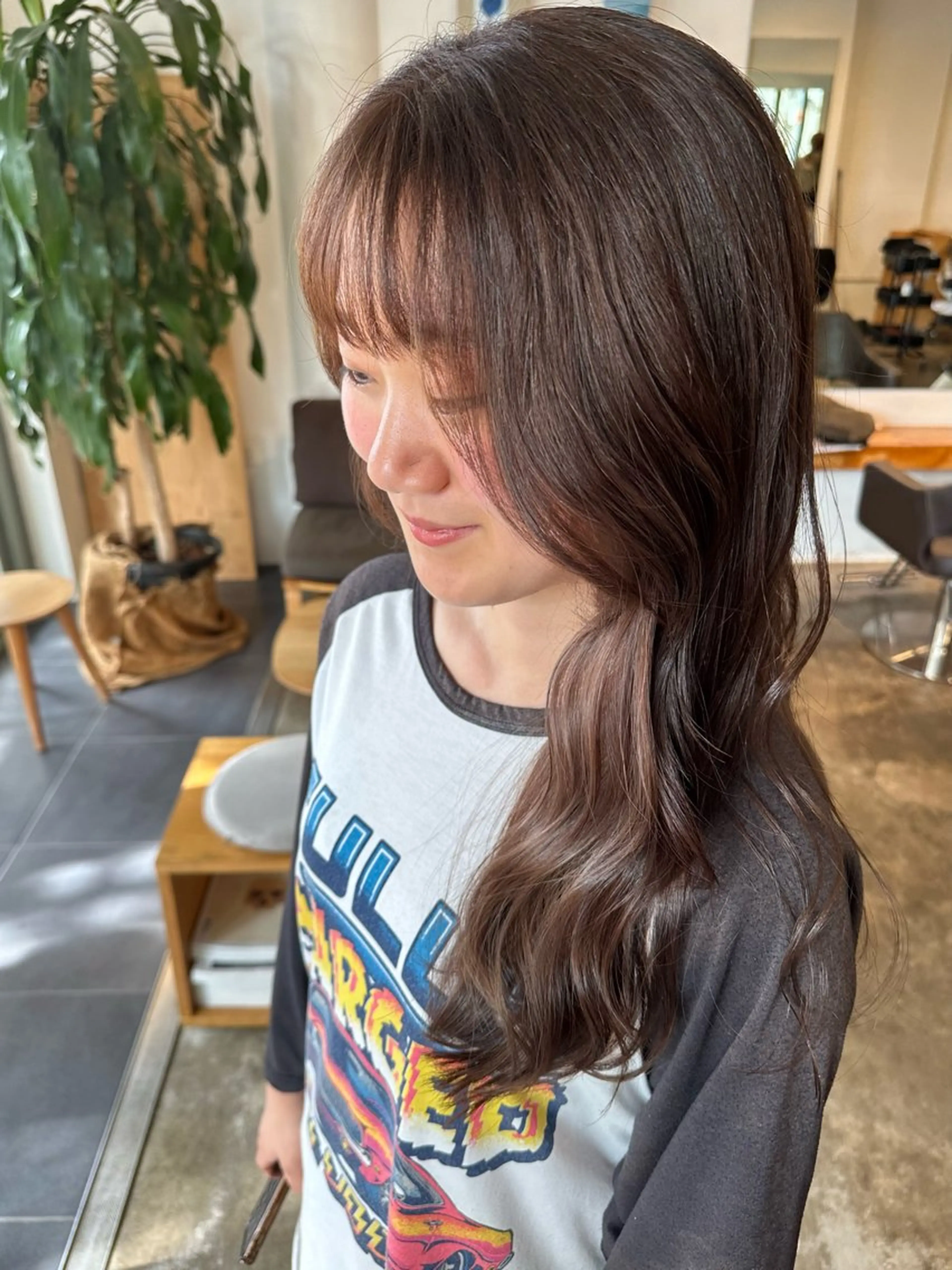 ロング カラー ヘアセット/ワンカラ ー💐nao.のヘアスタイル