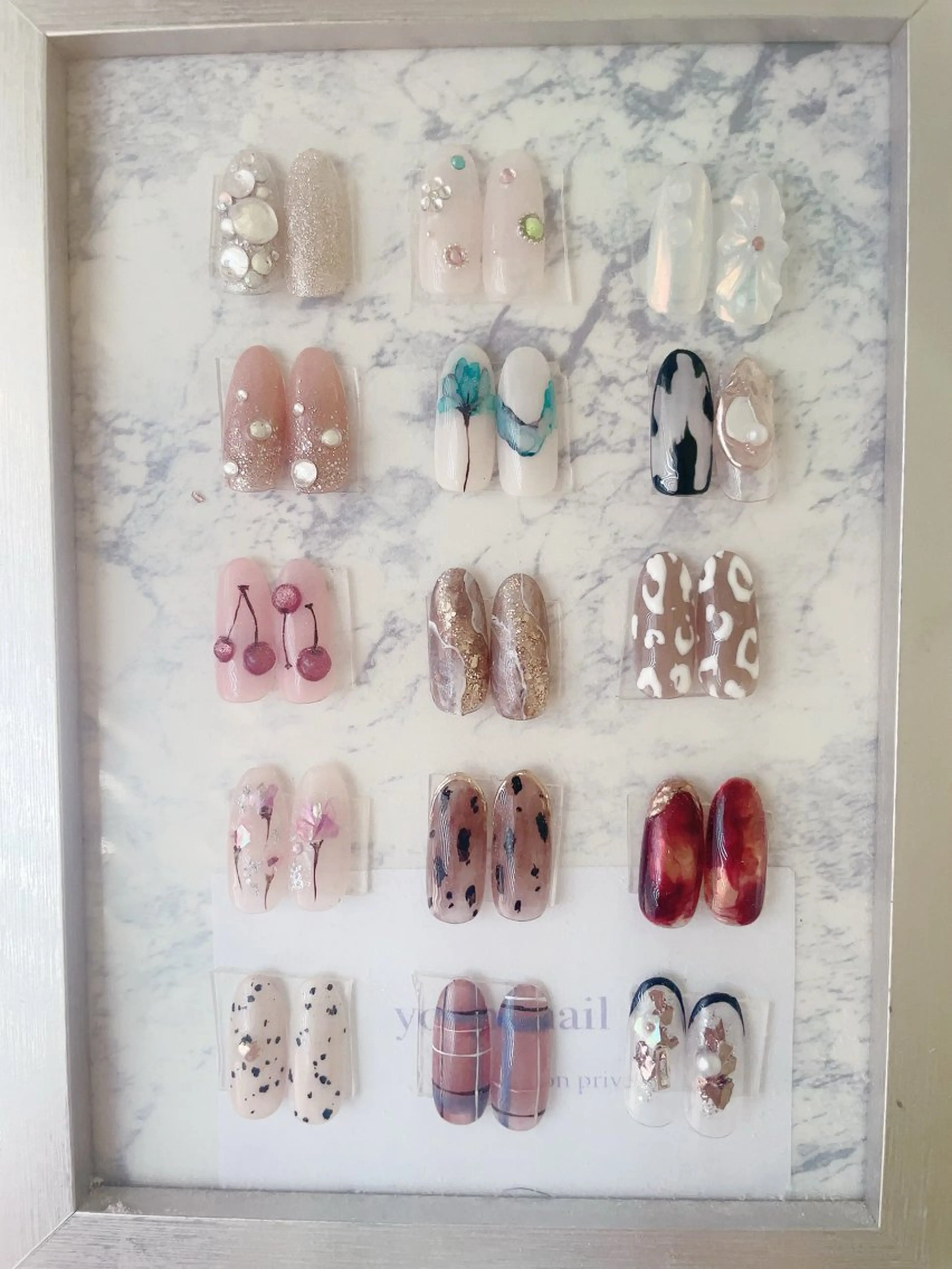 ネイル アートネイル ワンカラーネイル ハンドネイル フットネイル yochi nailのネイルデザイン