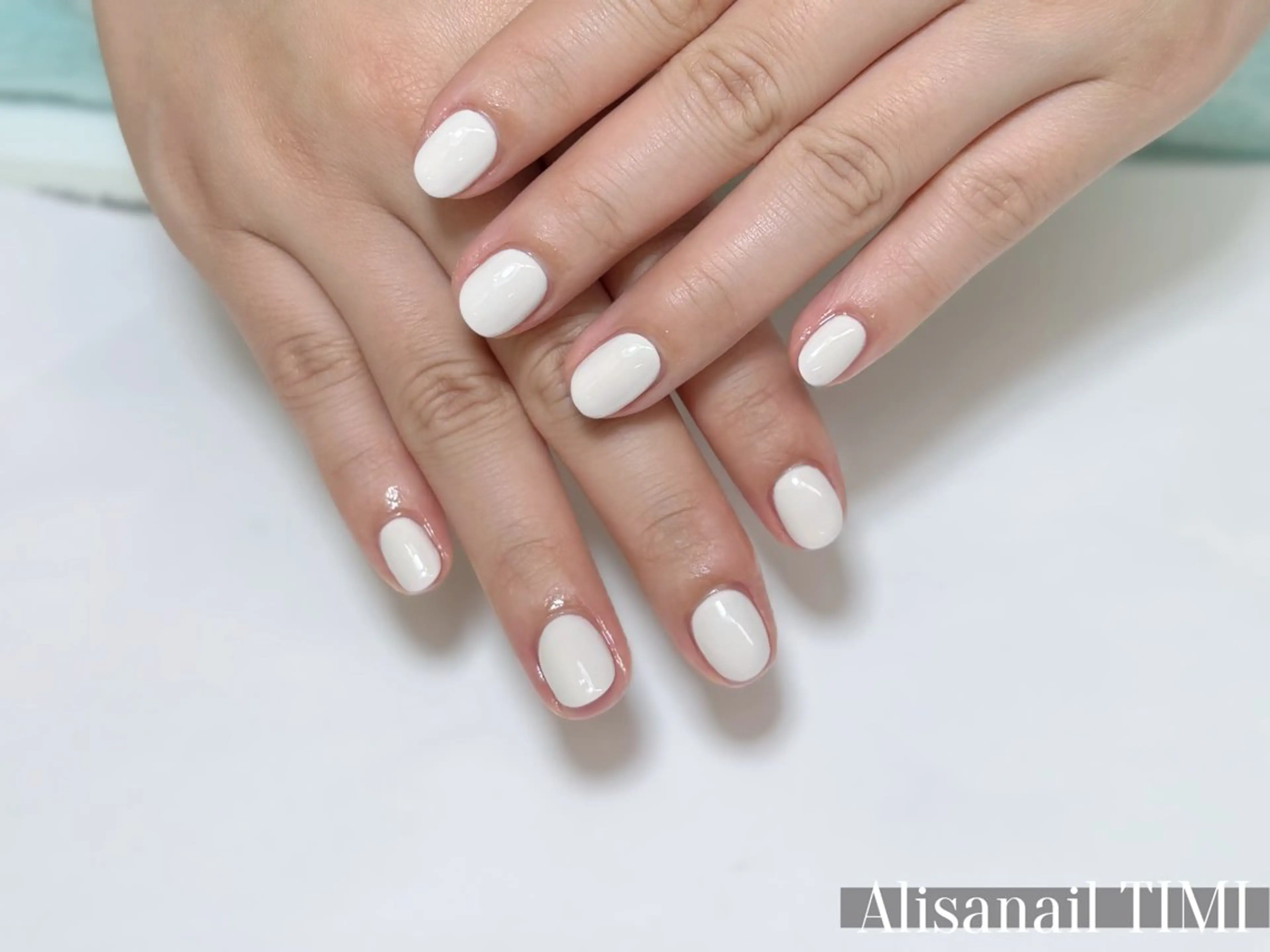 ネイル ワンカラーネイル ハンドネイル Alisa nail Timiのネイルデザイン