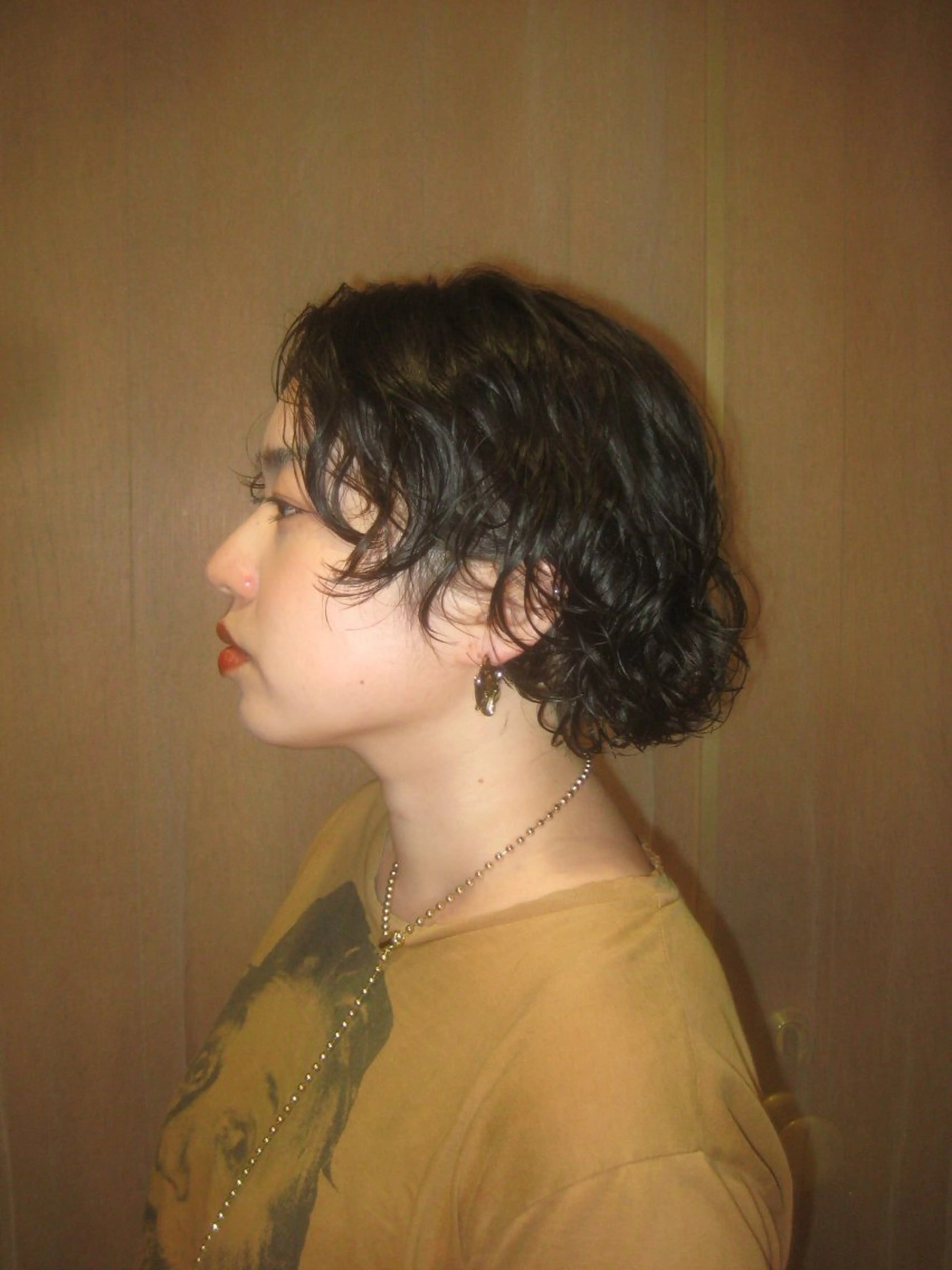 ショート パーマ 似合わせカット /パーマ岡本淳平のヘアスタイル