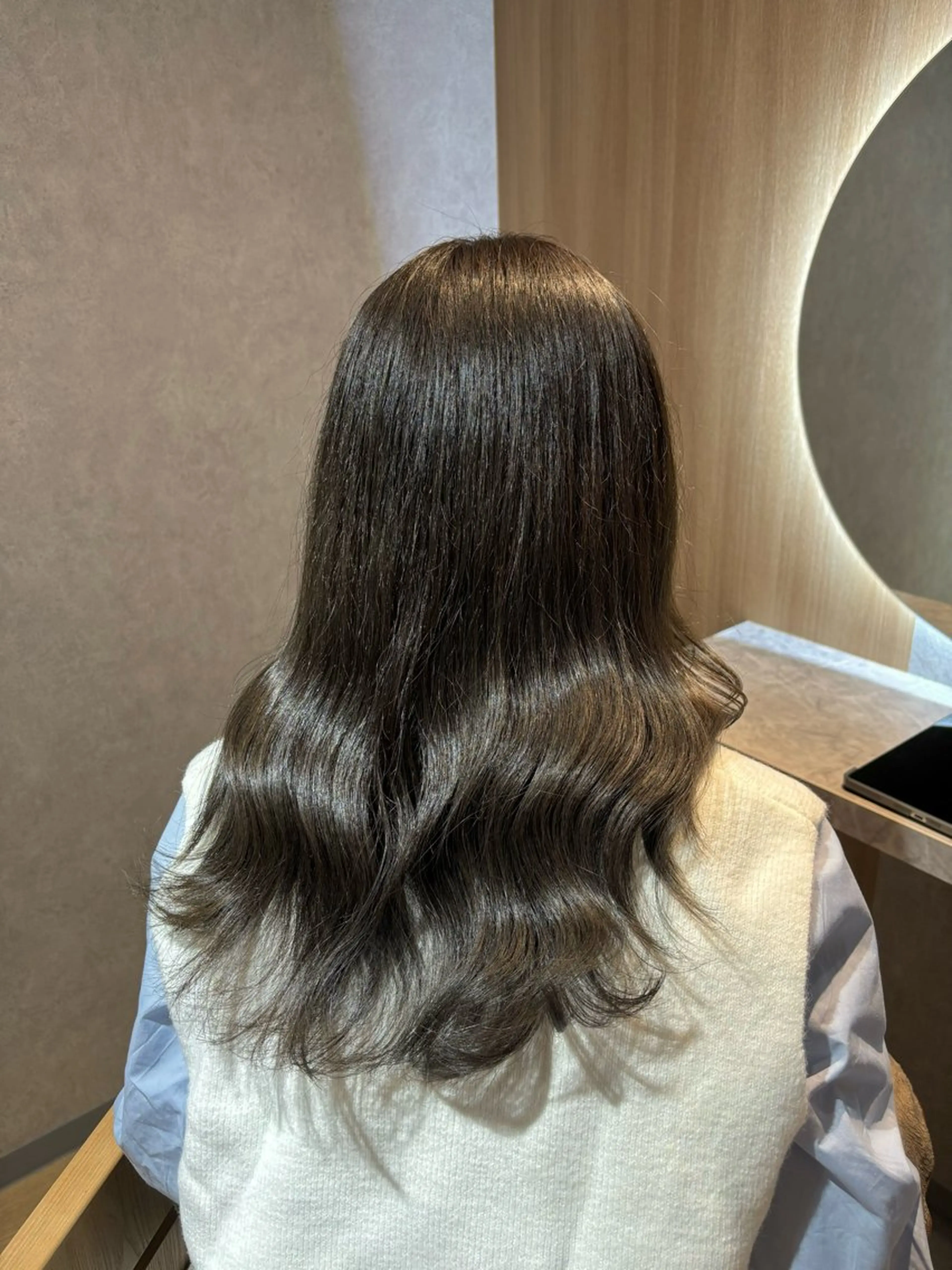 ロング カラー カット ヘアカラー トリートメント traceby8所属・traceby8 小濱彰太のヘアスタイル