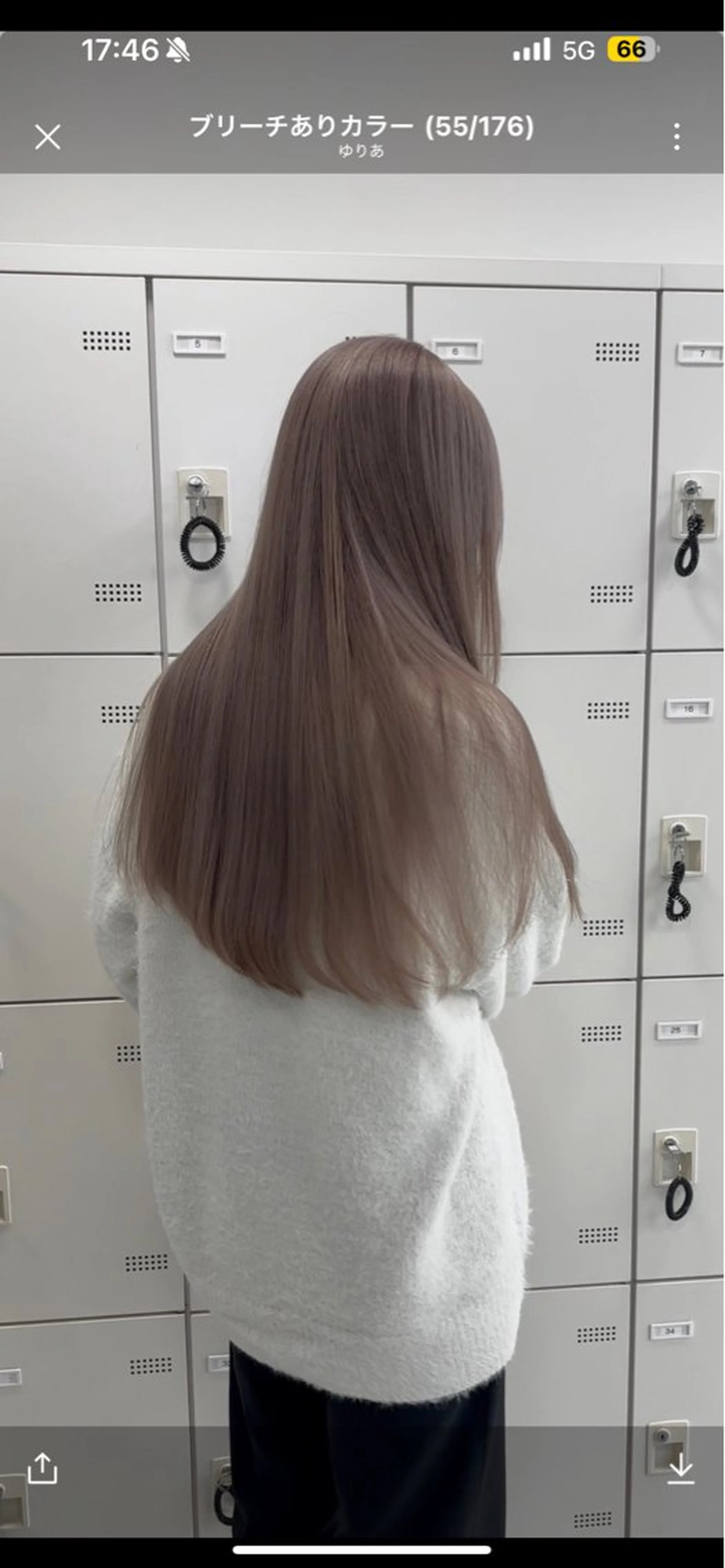 カラー ヘアカラー 韓国上品ヘア🤍 ARISA🤍のヘアスタイル