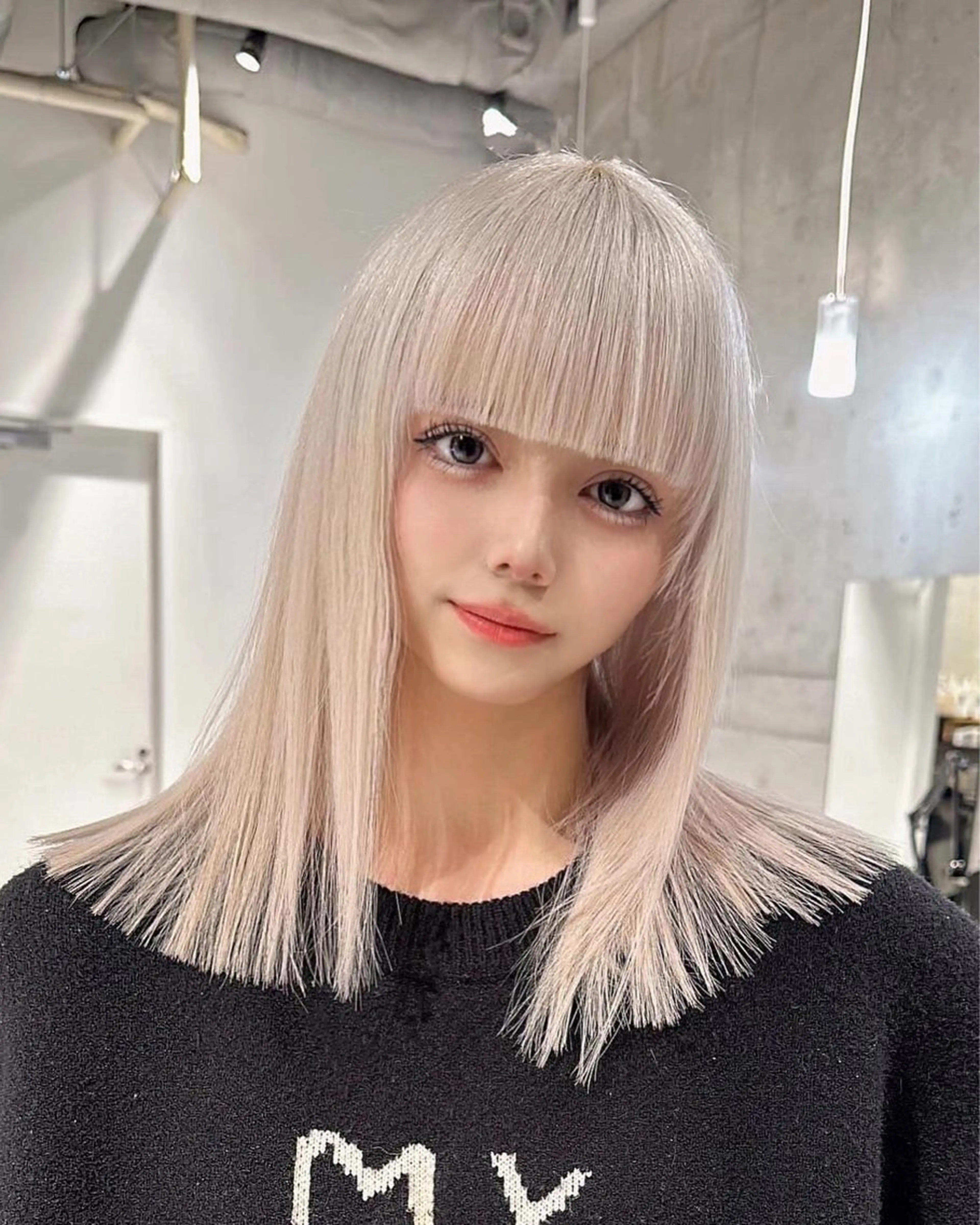 ロング カット ヘアカラー MONIQA【モニカ】所属・名古屋ハイトーン/ 🐶ブリーチ専門店のヘアスタイル