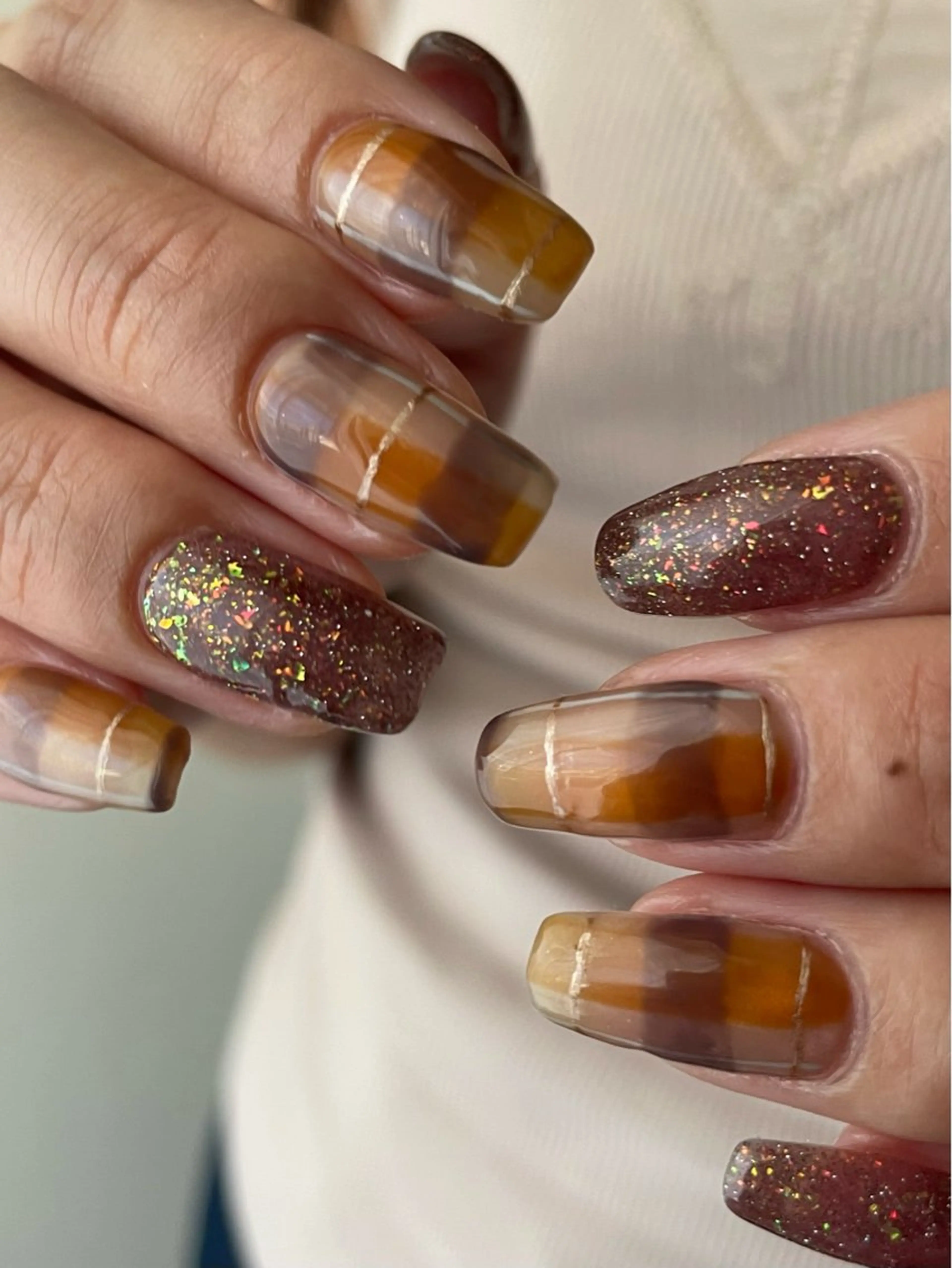 ネイル ジェルネイル mireknail Natsumiのネイルデザイン