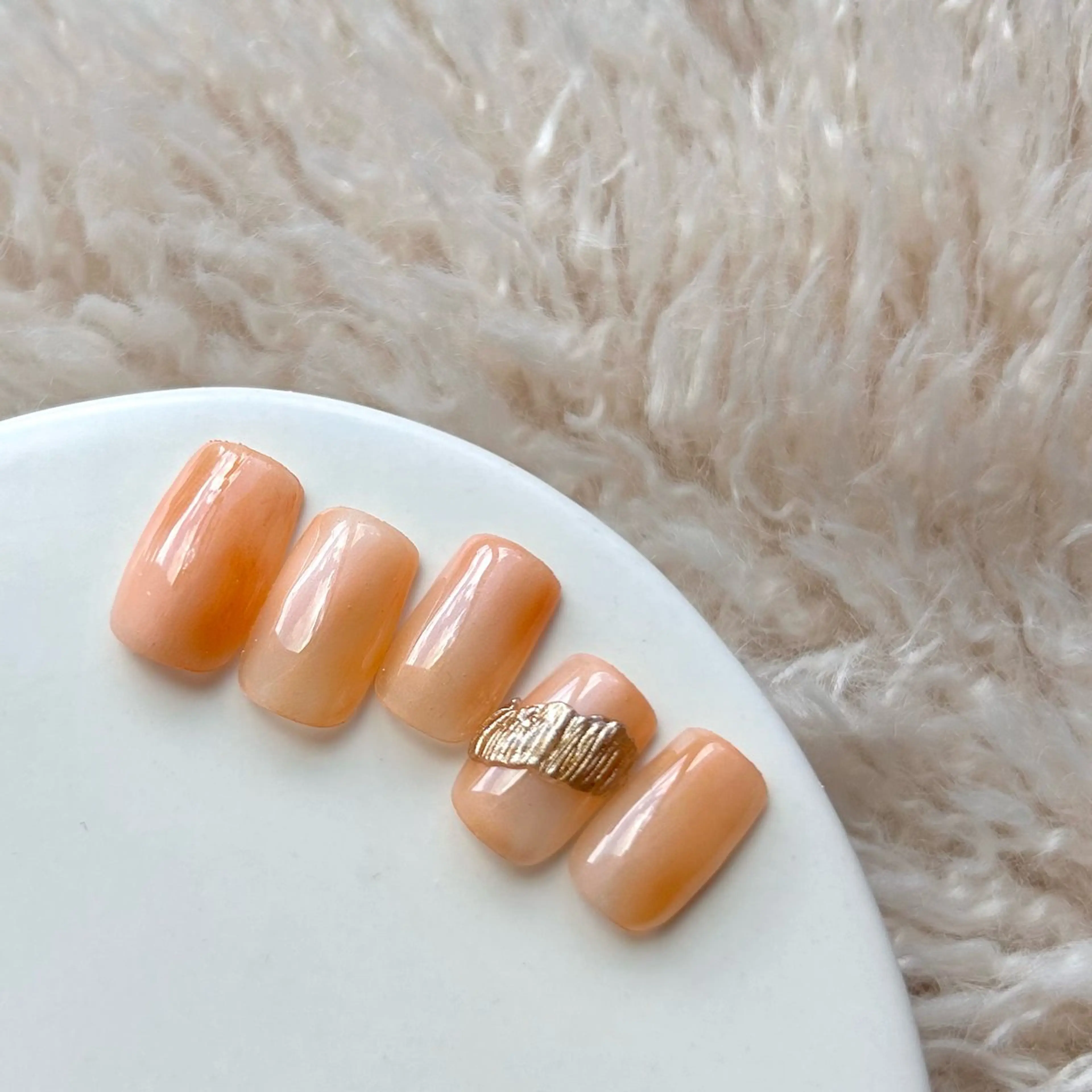 ネイル オレンジ nailsalon kiii'sのネイルデザイン