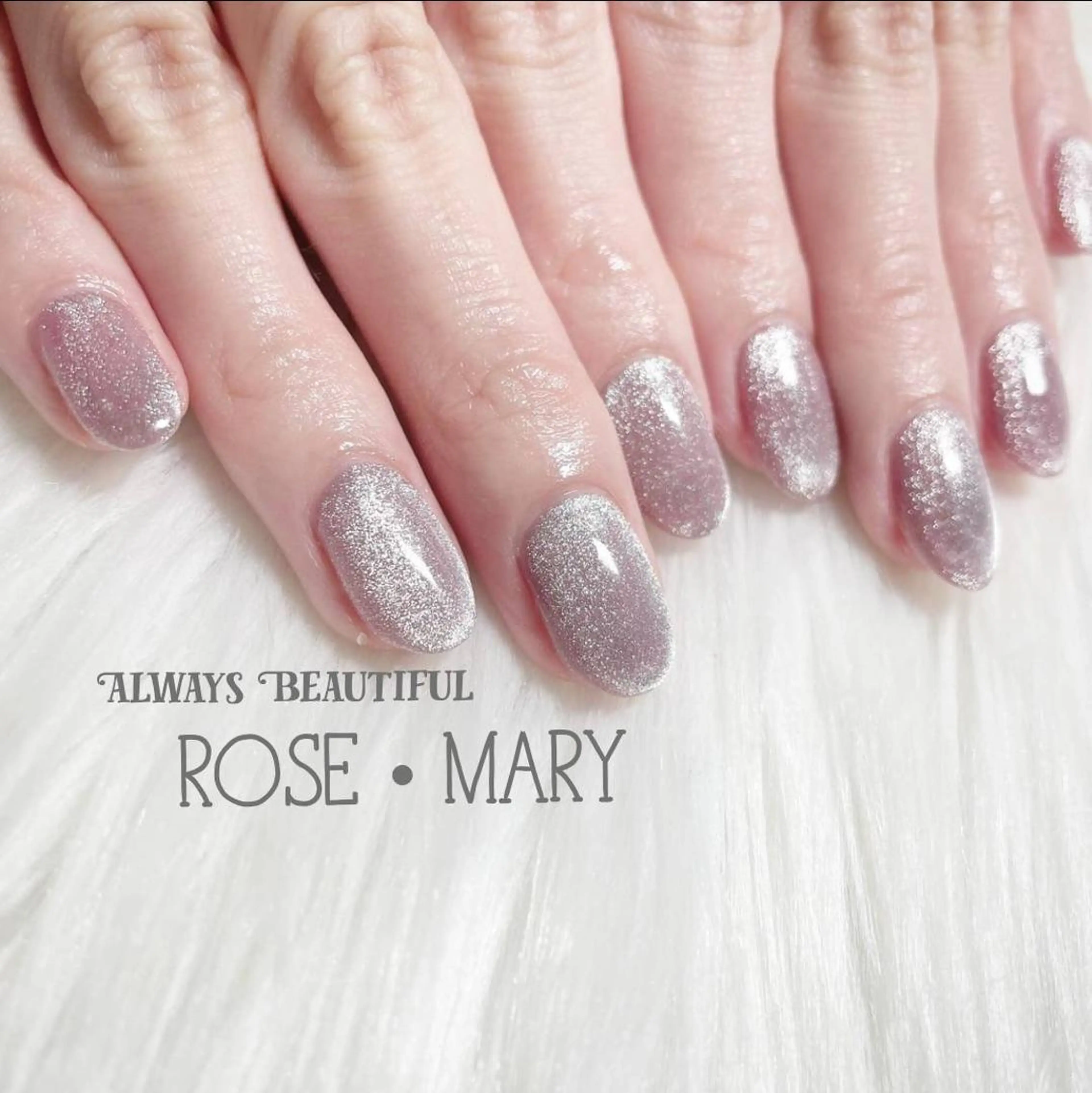 ネイル マグネットネイル ハンドネイル ROSE・MARY 木村のネイルデザイン