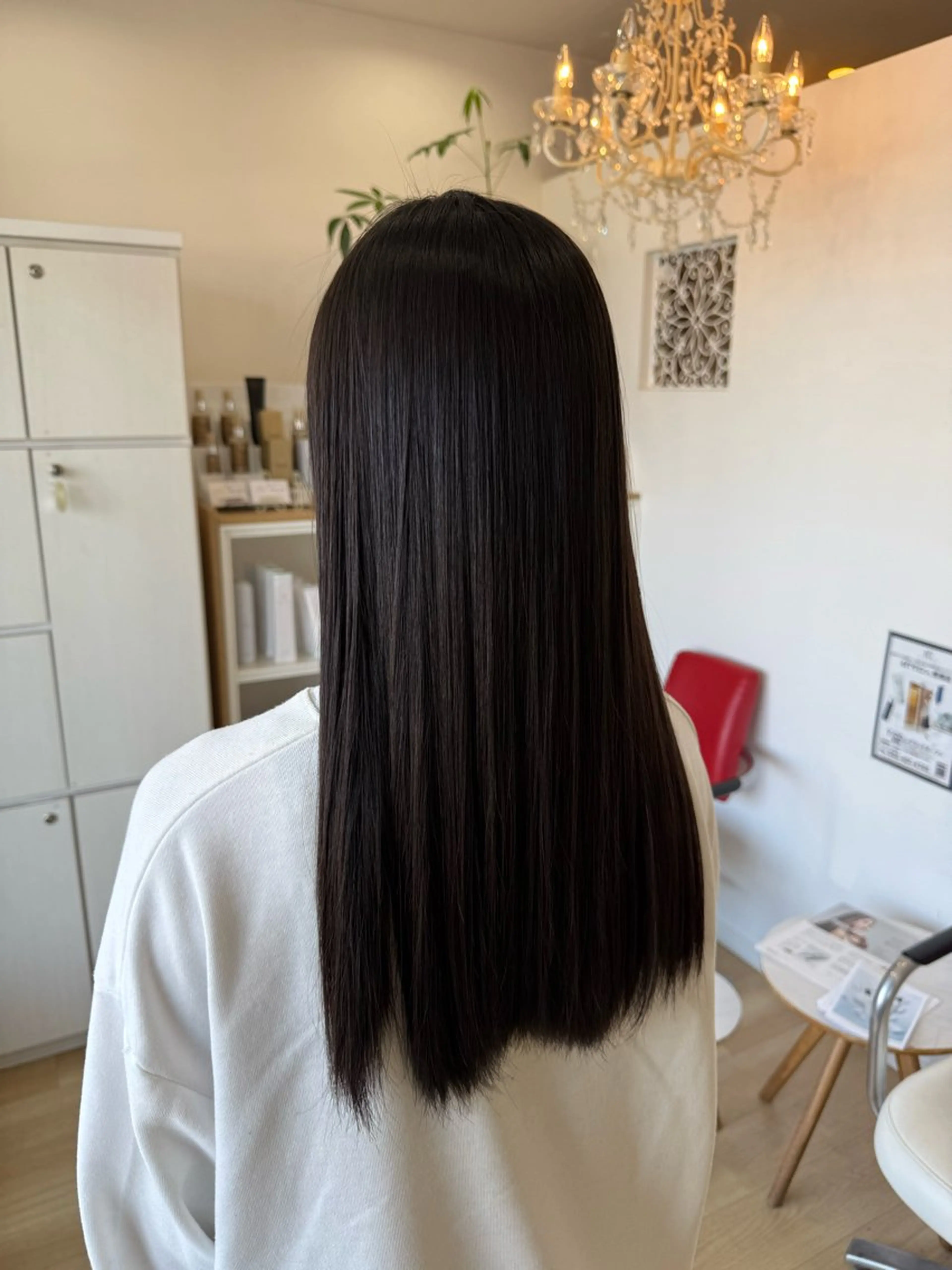 カット＋縮毛矯正＋トリートメントの写真
