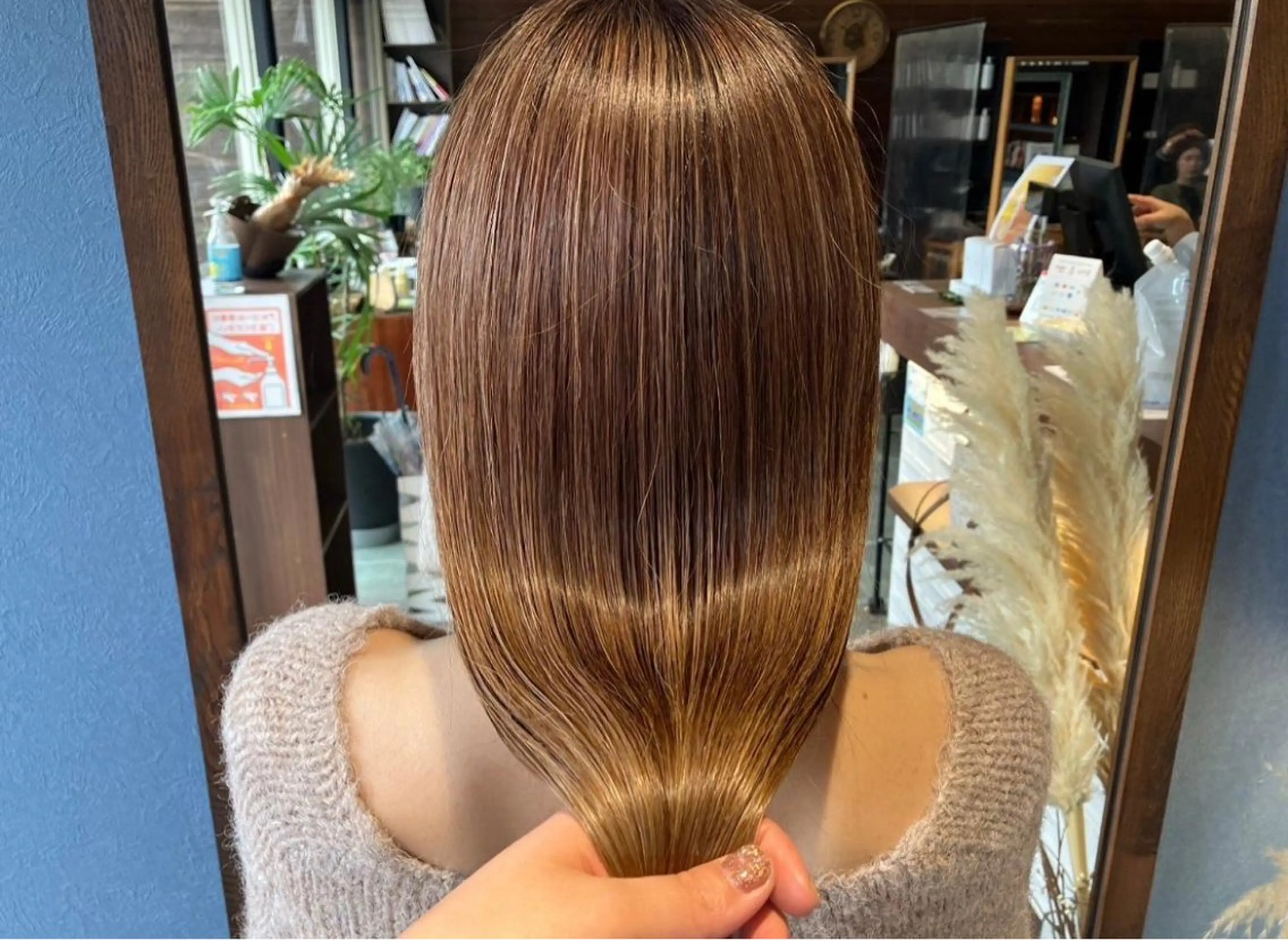 ロング カラー ベージュカラー ヘアカラー トリートメント 🌼kubu🍀 Minami🌼のヘアスタイル