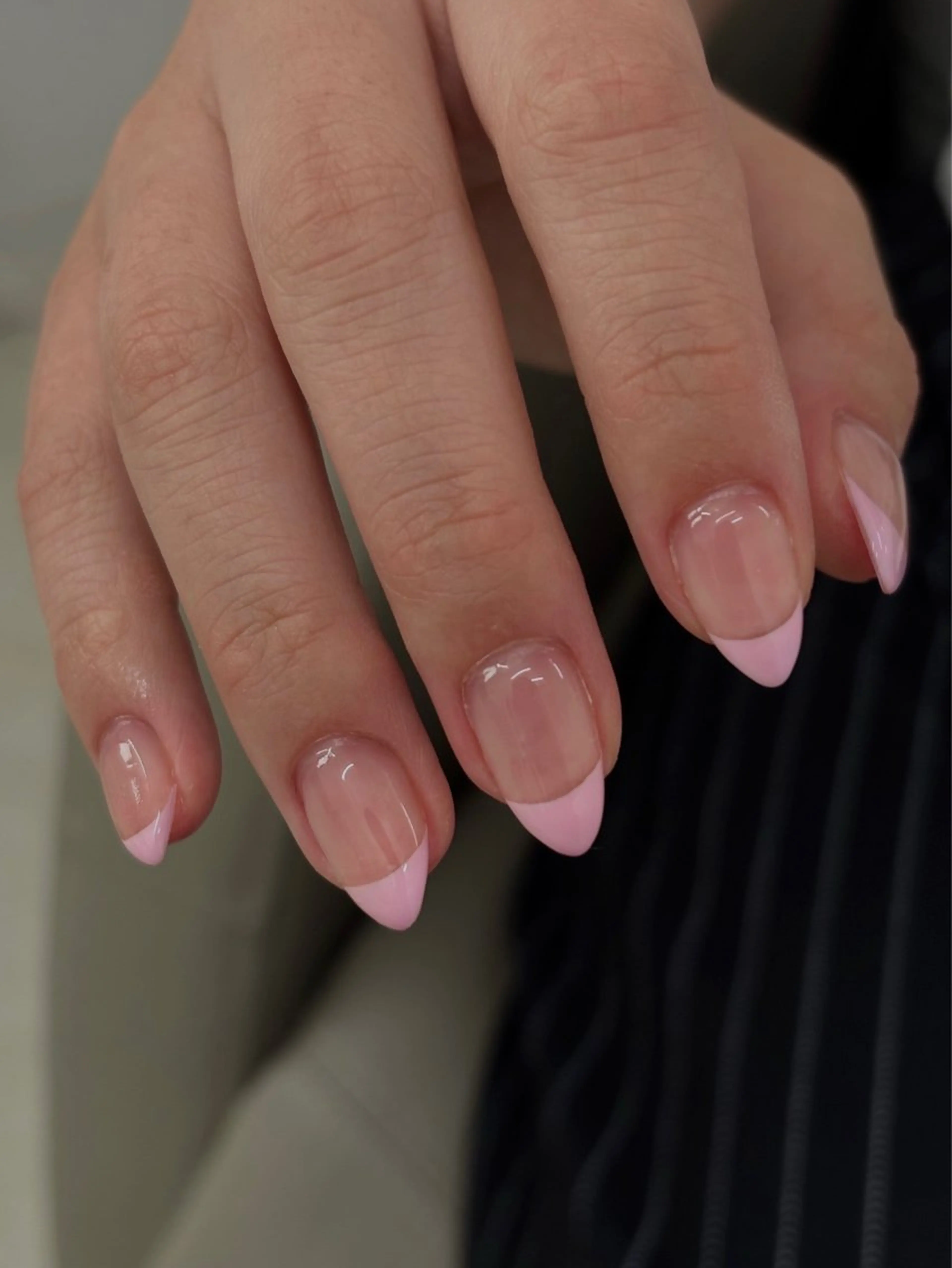 ネイル クリアネイル フレンチネイル filonnail Juna💍のネイルデザイン