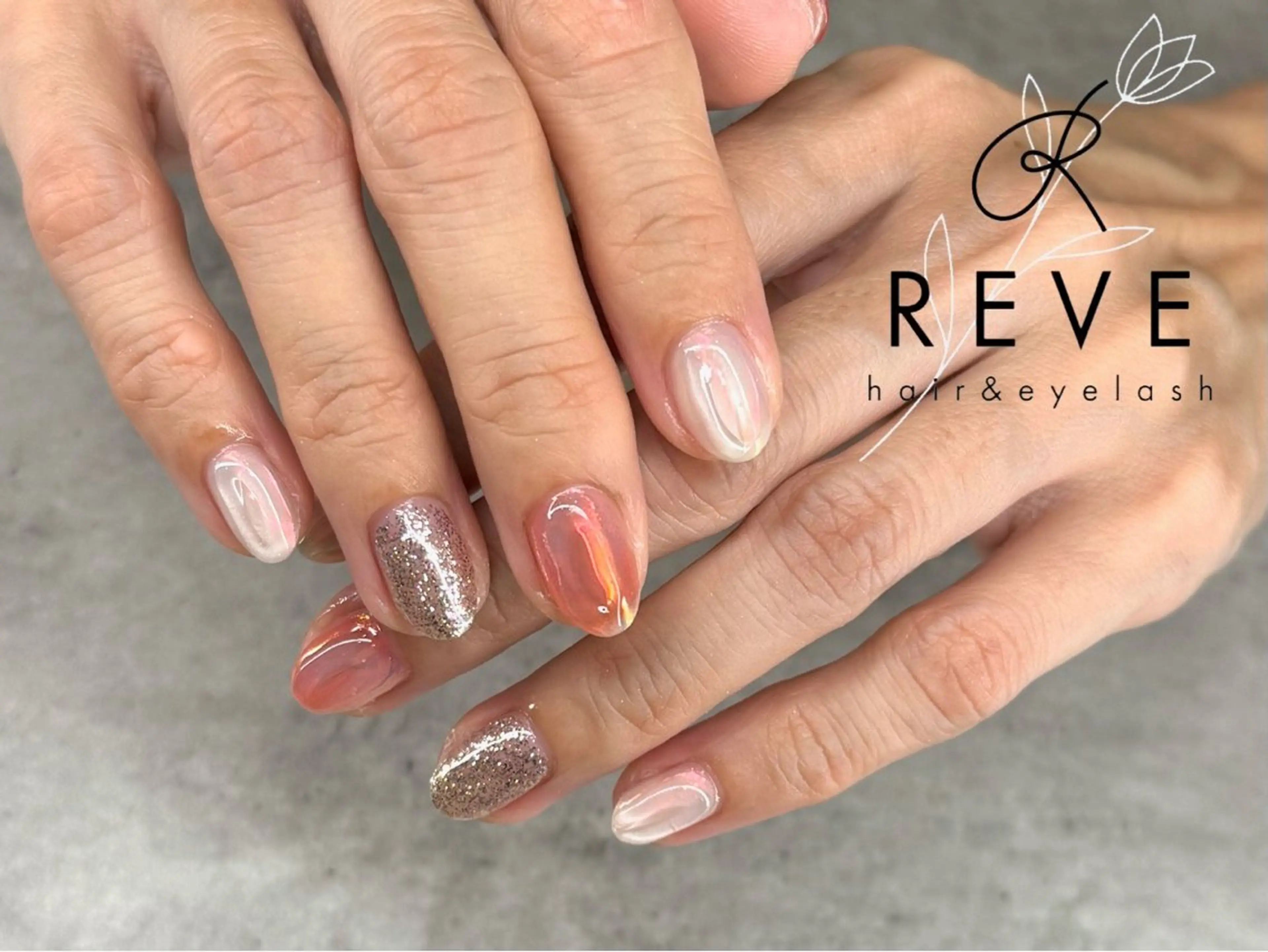 ネイル ハンドネイル REVE アイのネイルデザイン