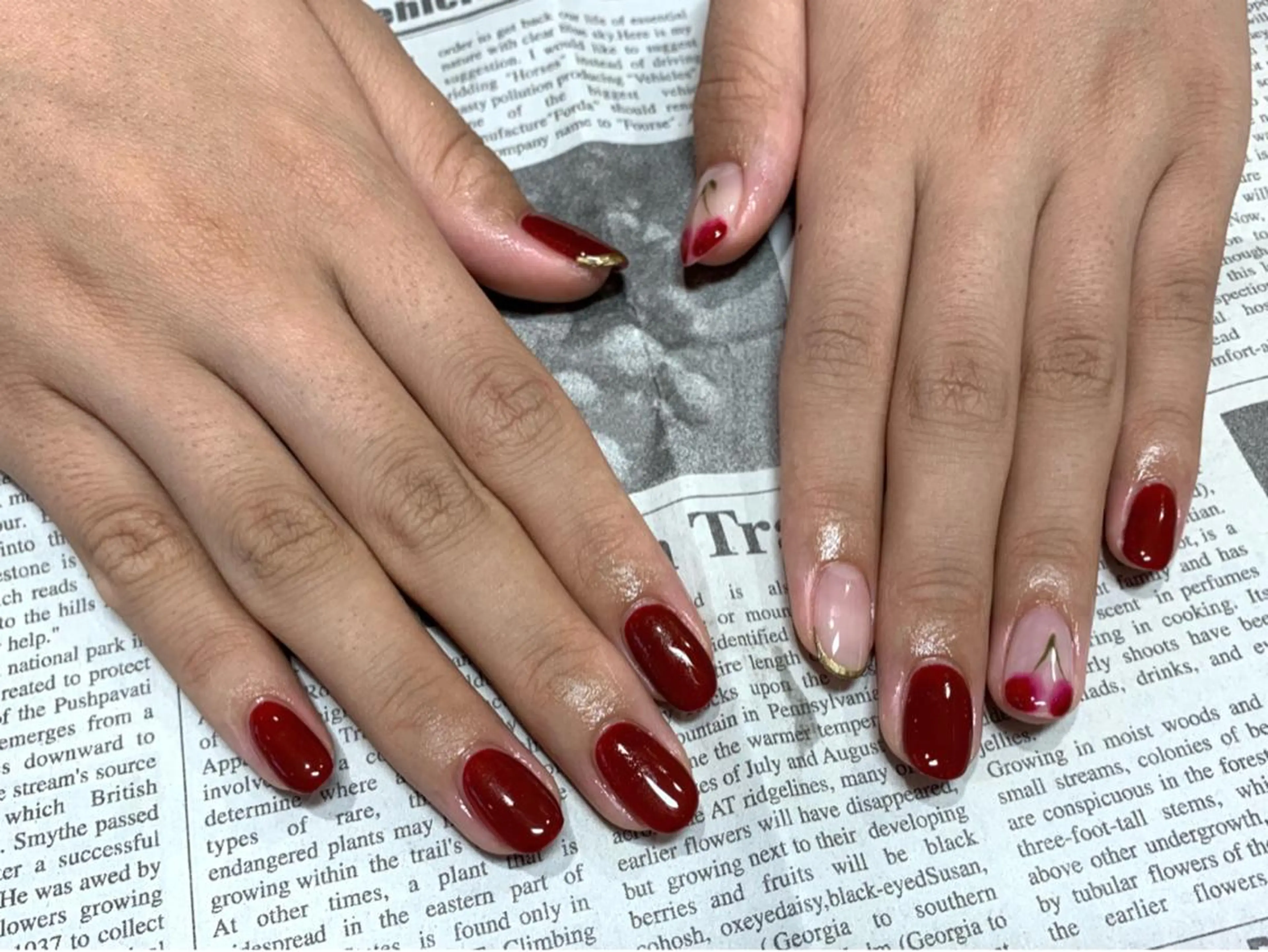 ネイル charme所属・. SHIORIのネイルデザイン