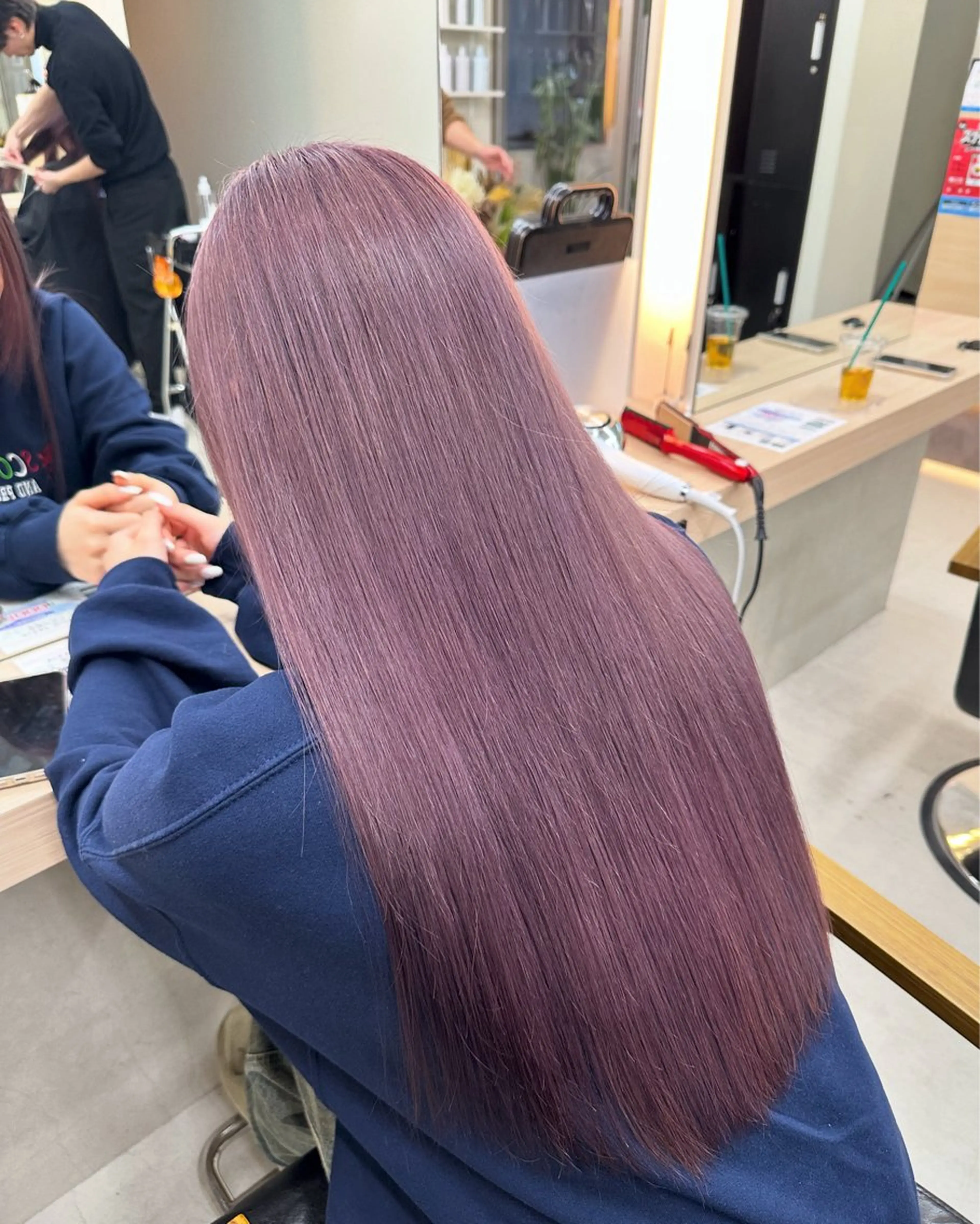 ロング カラー ヘアカラー トリートメント 𝐑𝐲𝐮𝐤𝐢 【店長】ALEAPのヘアスタイル