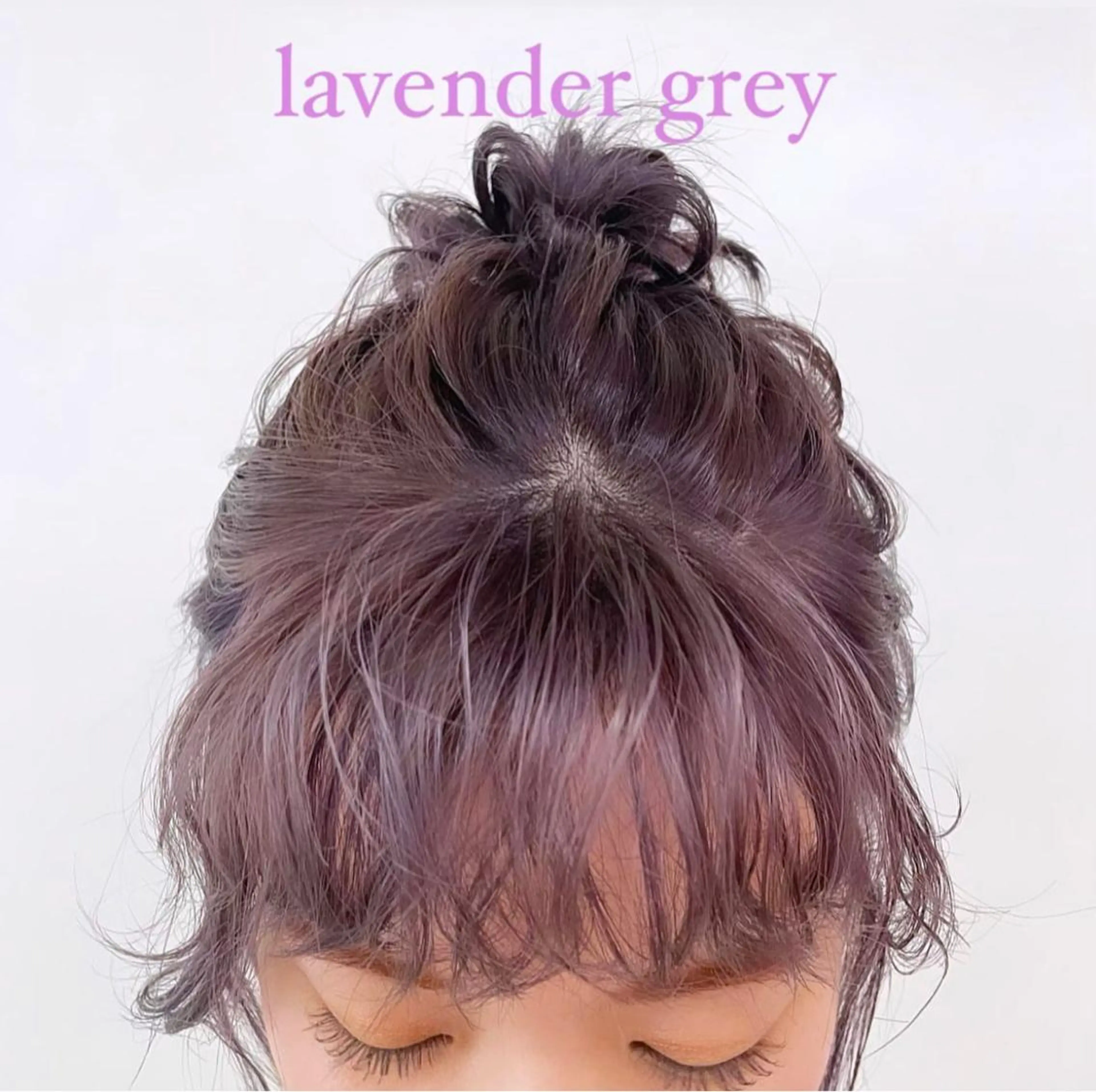 ミディアム カラー ヘアアレンジ 【女性限定】河西 彩香/ブリーチカラーのヘアスタイル