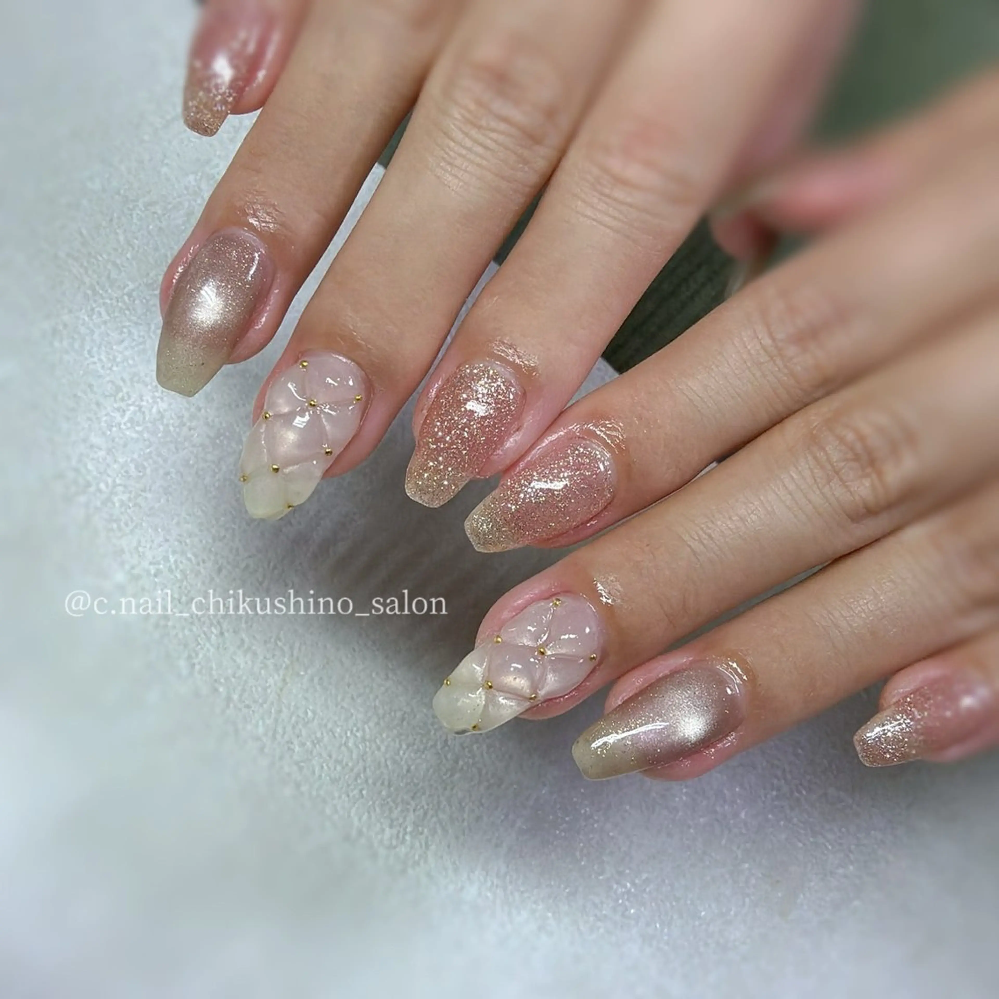 ネイル ハンドネイル C.Nail &Eye筑紫駅のネイルデザイン