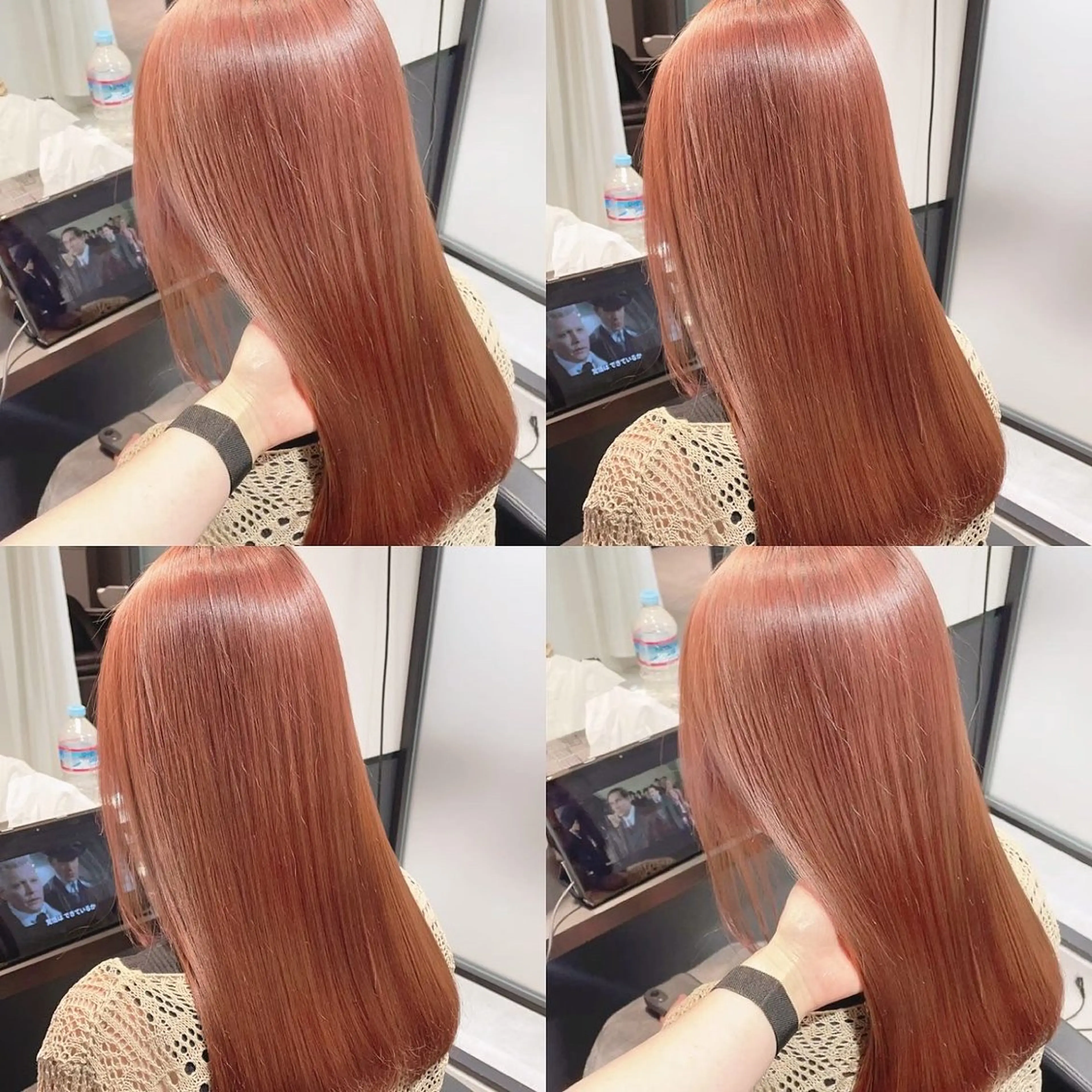 セミロング カラー ヘアカラー トリートメント 渋谷:インナーカラー ／🍒エリカ🍒のヘアスタイル