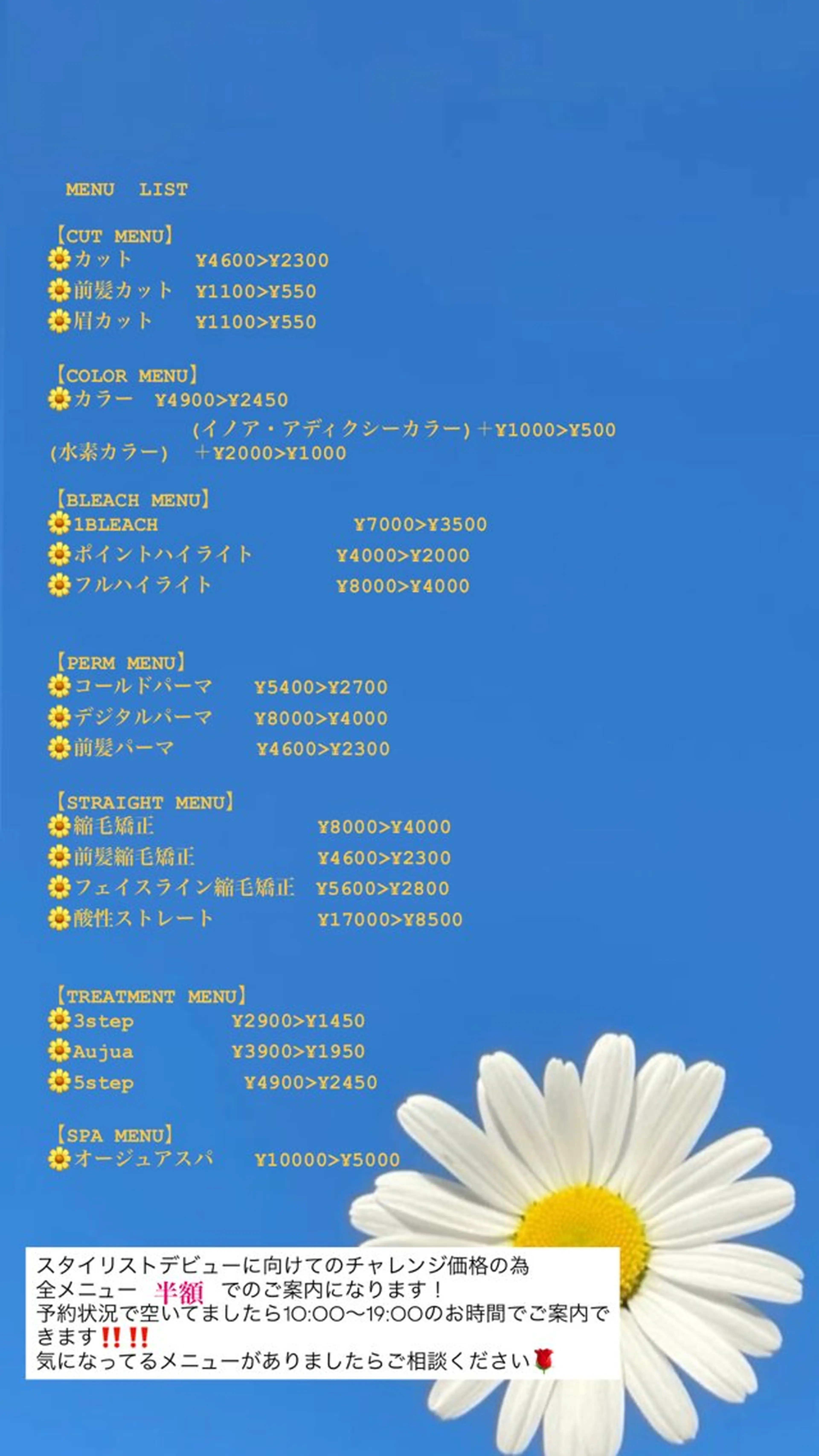 カラー パーマ ８月限定半額‼️‼️ ルミナよしだきほ🌼のヘアスタイル
