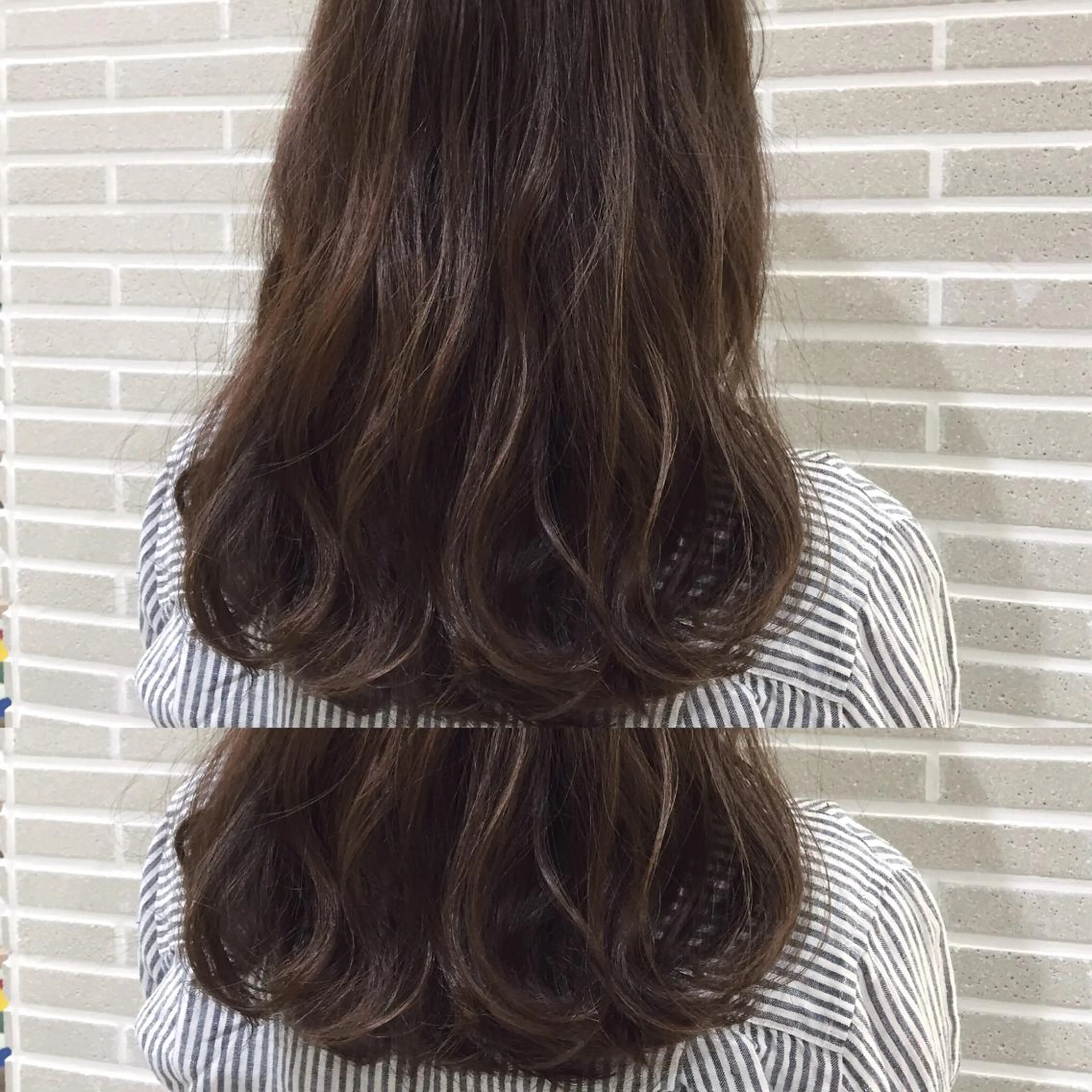 
![セミロング カラー ヘアアレンジ ハイライトカラー ハイライト カット ヘアカラー トリートメント 山北 咲子のヘアスタイル