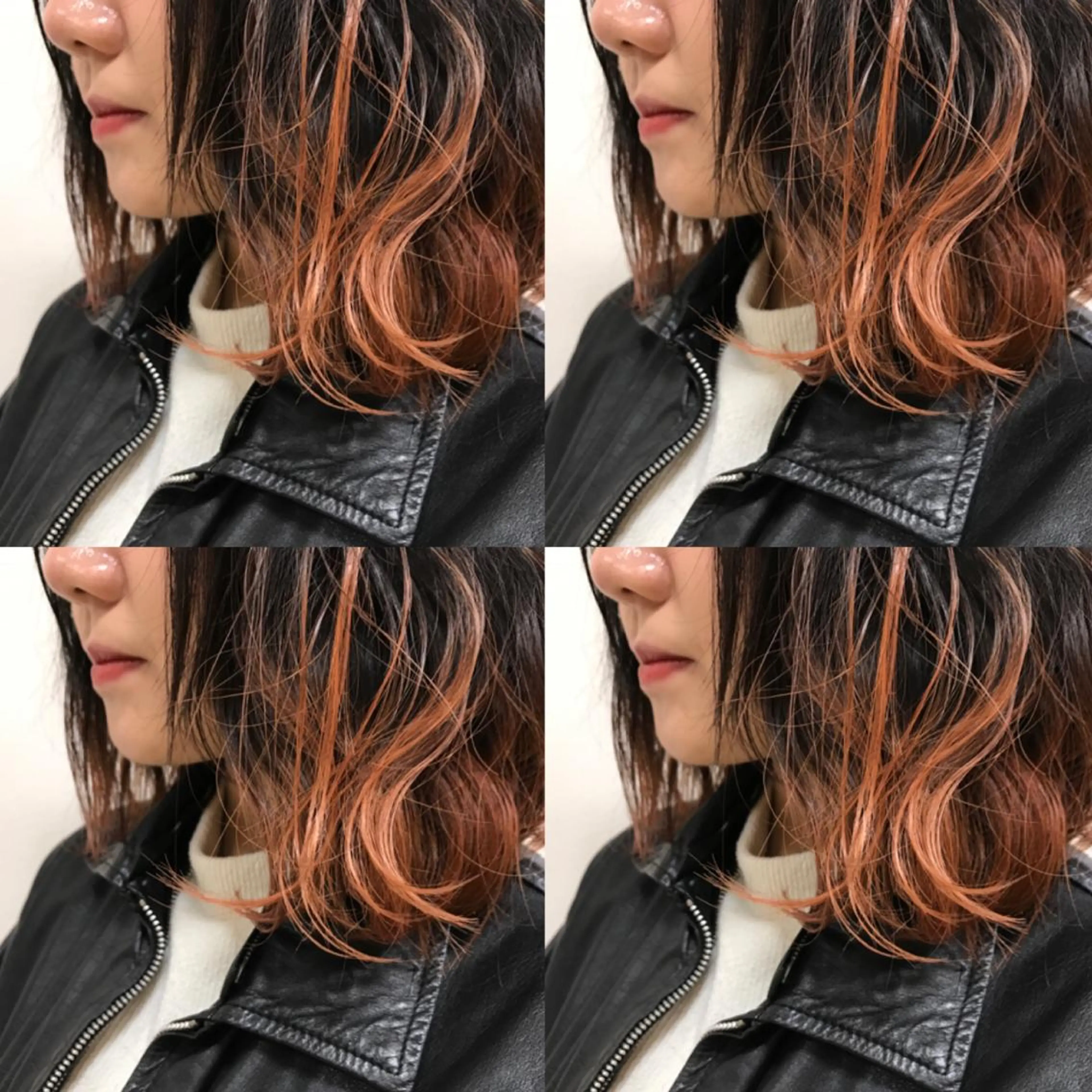 ショート ヘアカラー トリートメント デザインカラー🕊 石井萌のヘアスタイル