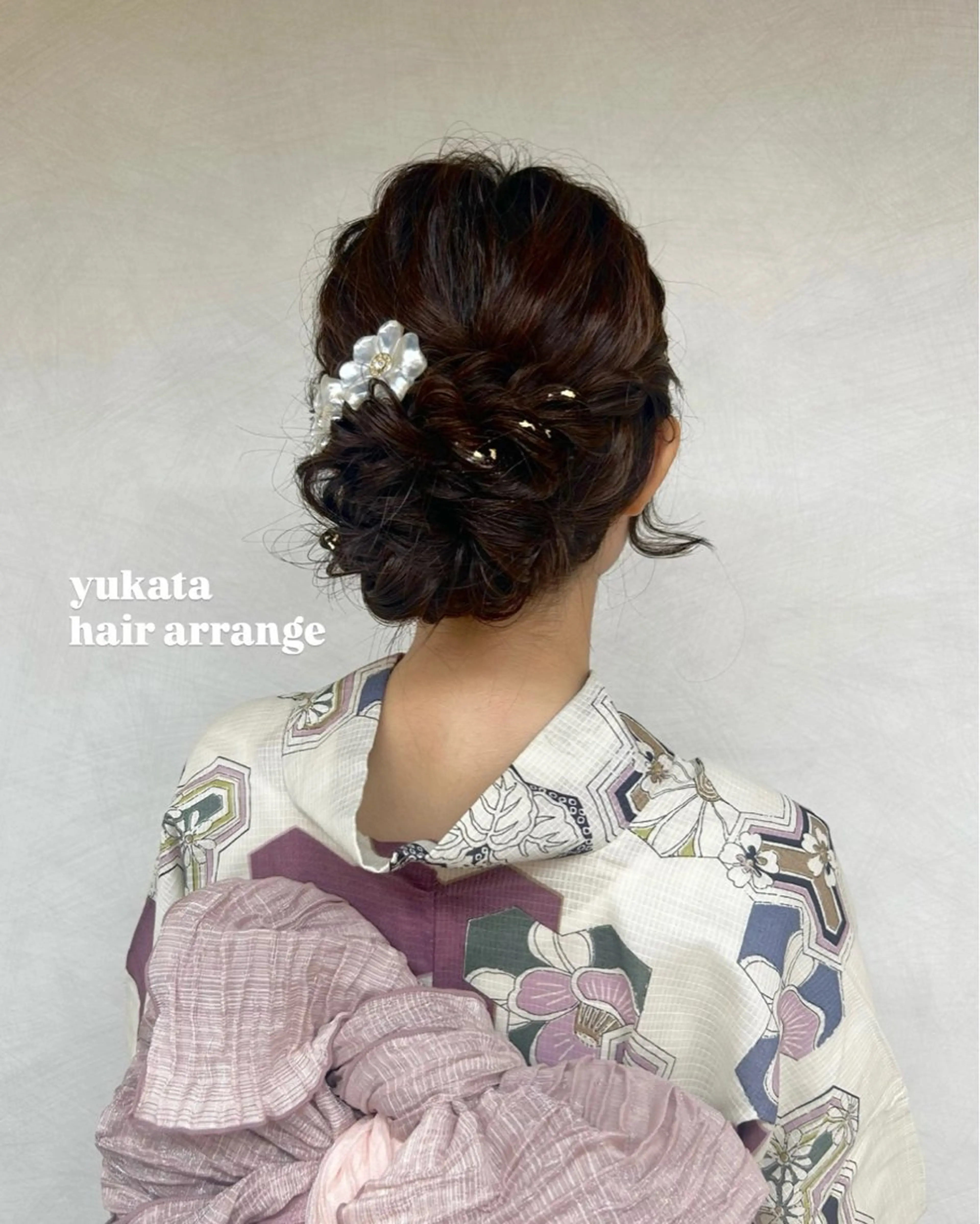🎐予約リクエストのみ🎐浴衣着付け➕ヘアセットの写真