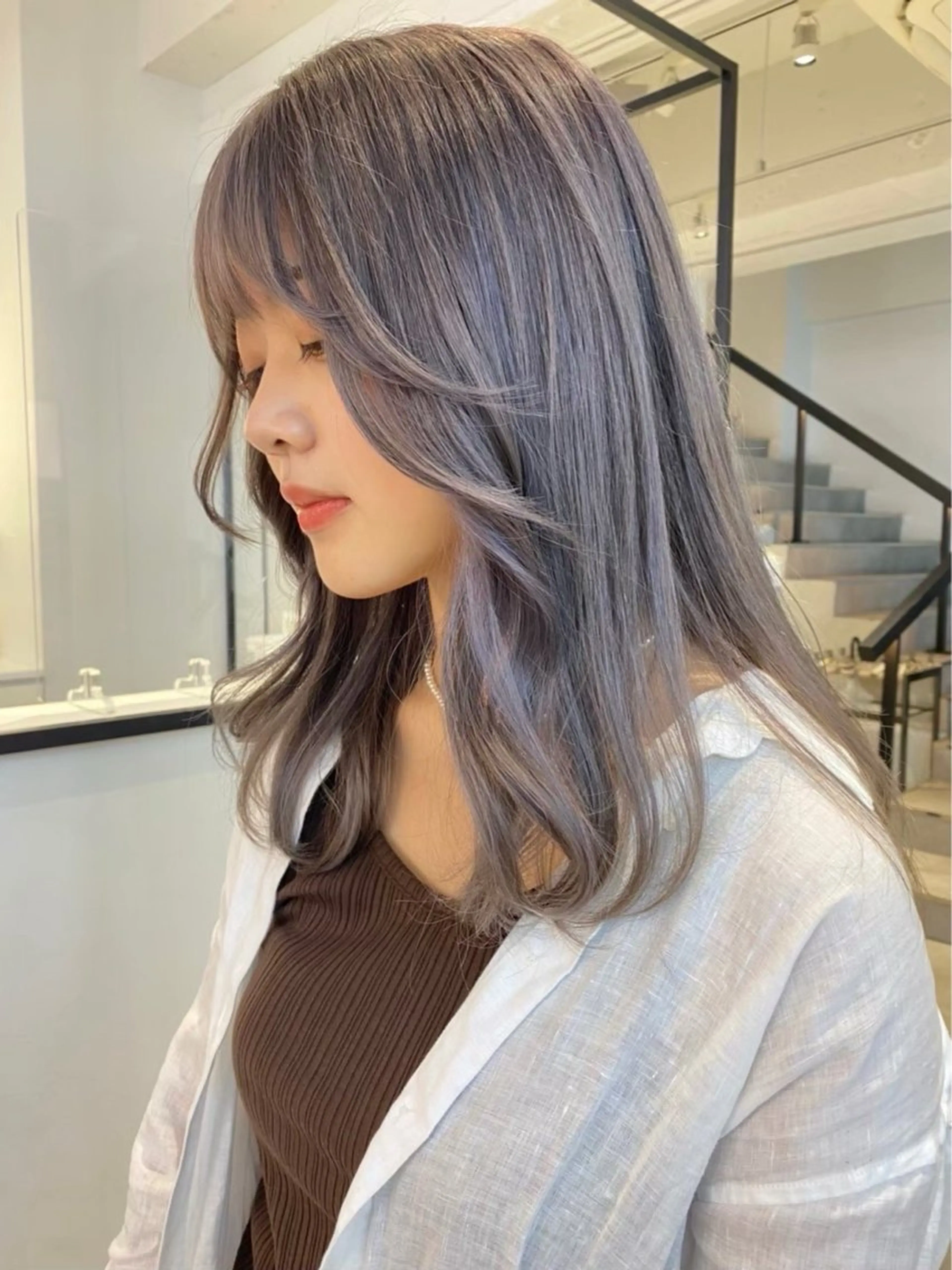 カラー 🇰🇷韓国ヘア TAKUMI🇰🇷のヘアスタイル