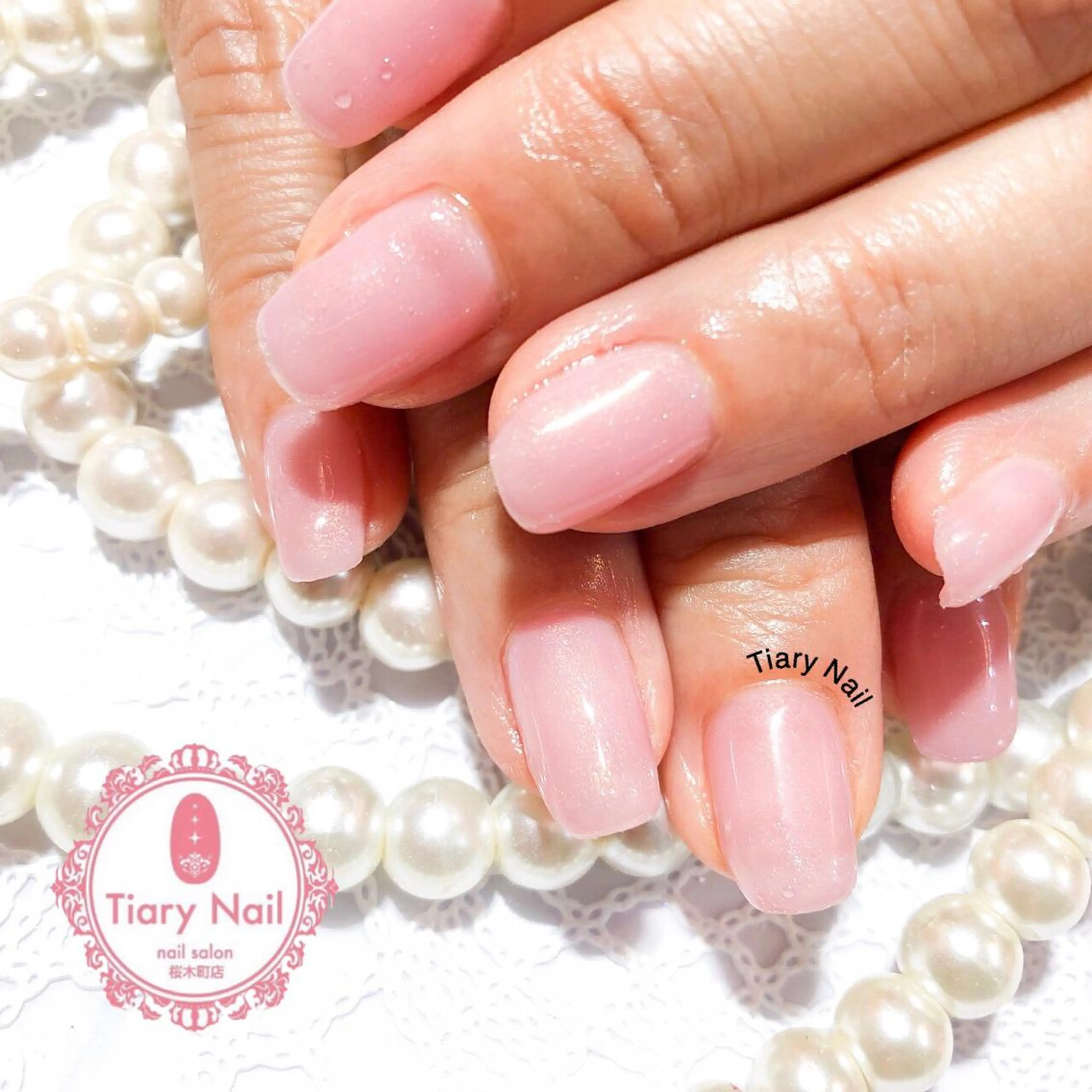 ネイル オフィスネイル シンプルネイル TiaryNail まほのネイルデザイン