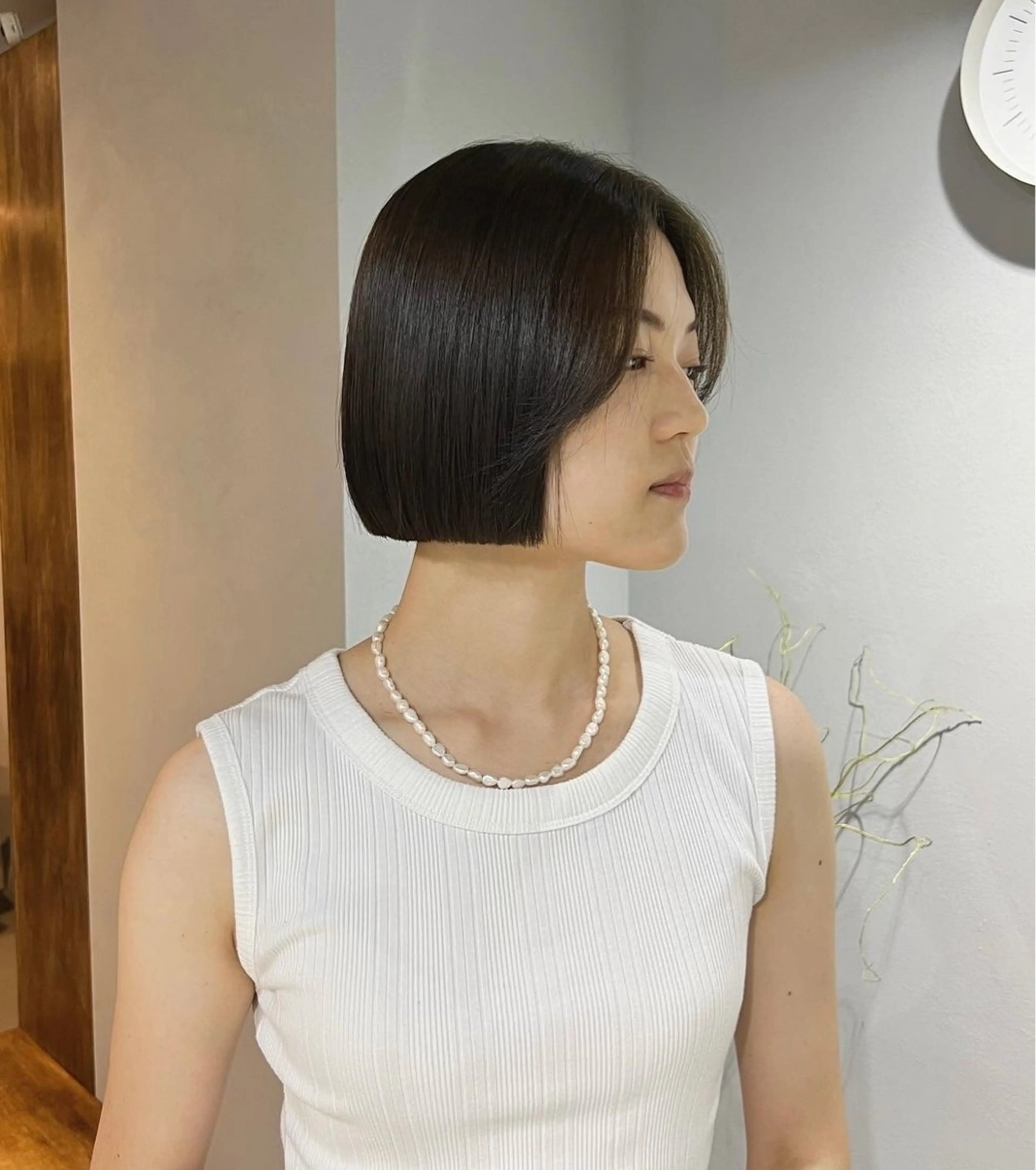 ショート カラー ヘアカラー トリートメント 【arc】akane オリーブ/ベージュのヘアスタイル