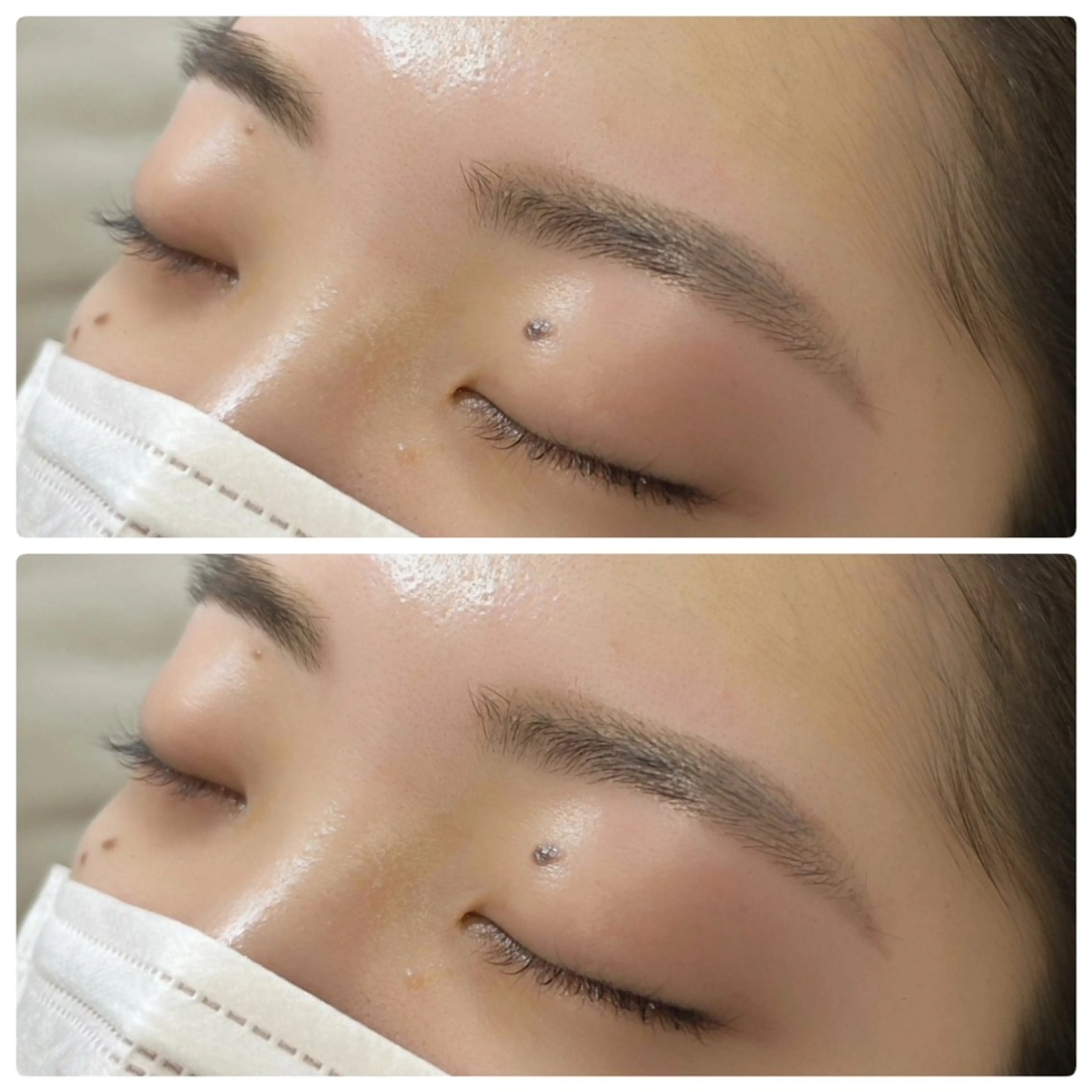 アイブロウ 眉毛ワックス脱毛 CHERIE blanc.西中島店所属・CHERIE. blanc徒歩3分のマツエク・マツパデザイン