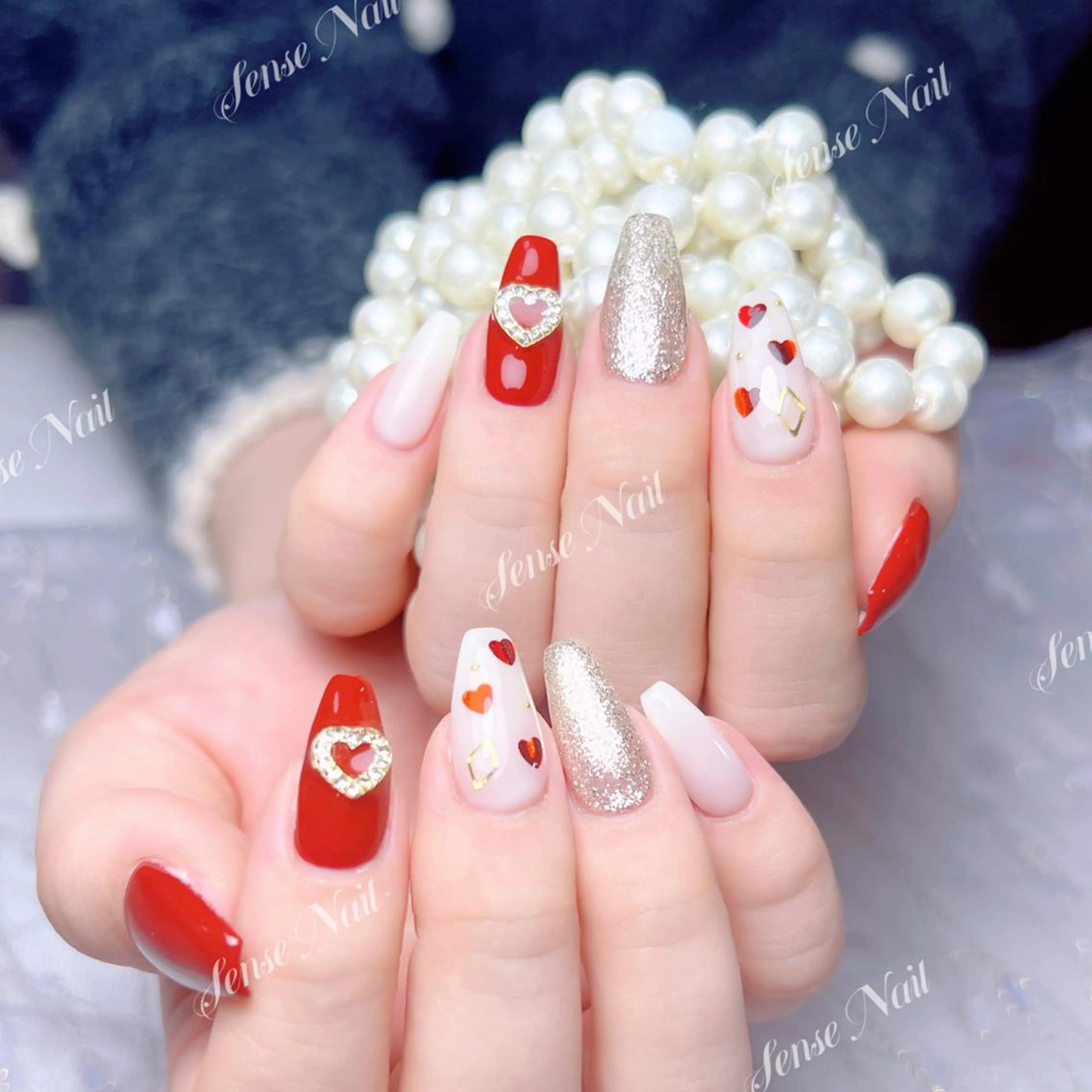 ネイル ハンドネイル 🎀Sense Nail新宿店🎀のネイルデザイン