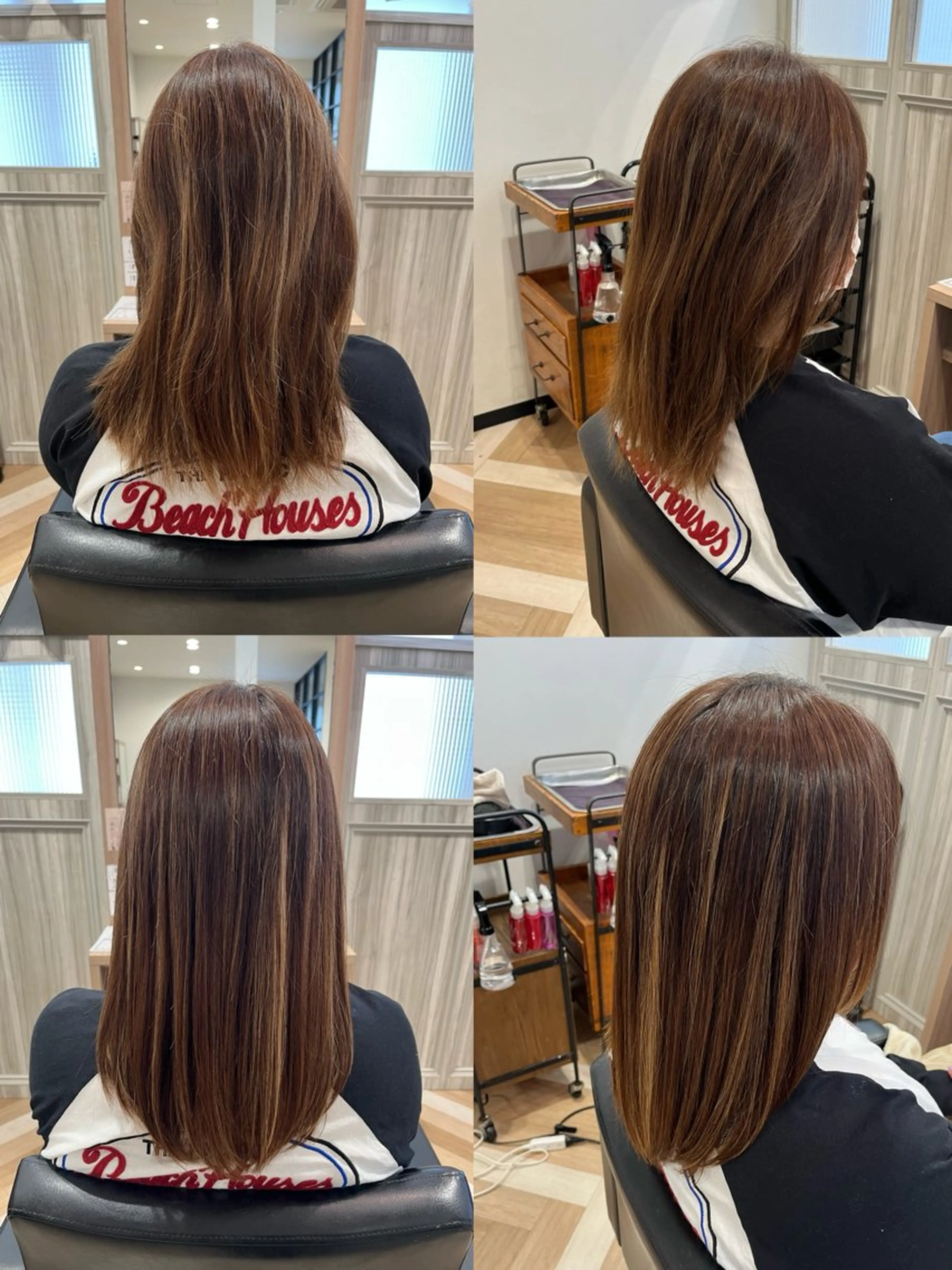 セミロング トリートメント ARISE🐳 安達 紫帆のヘアスタイル