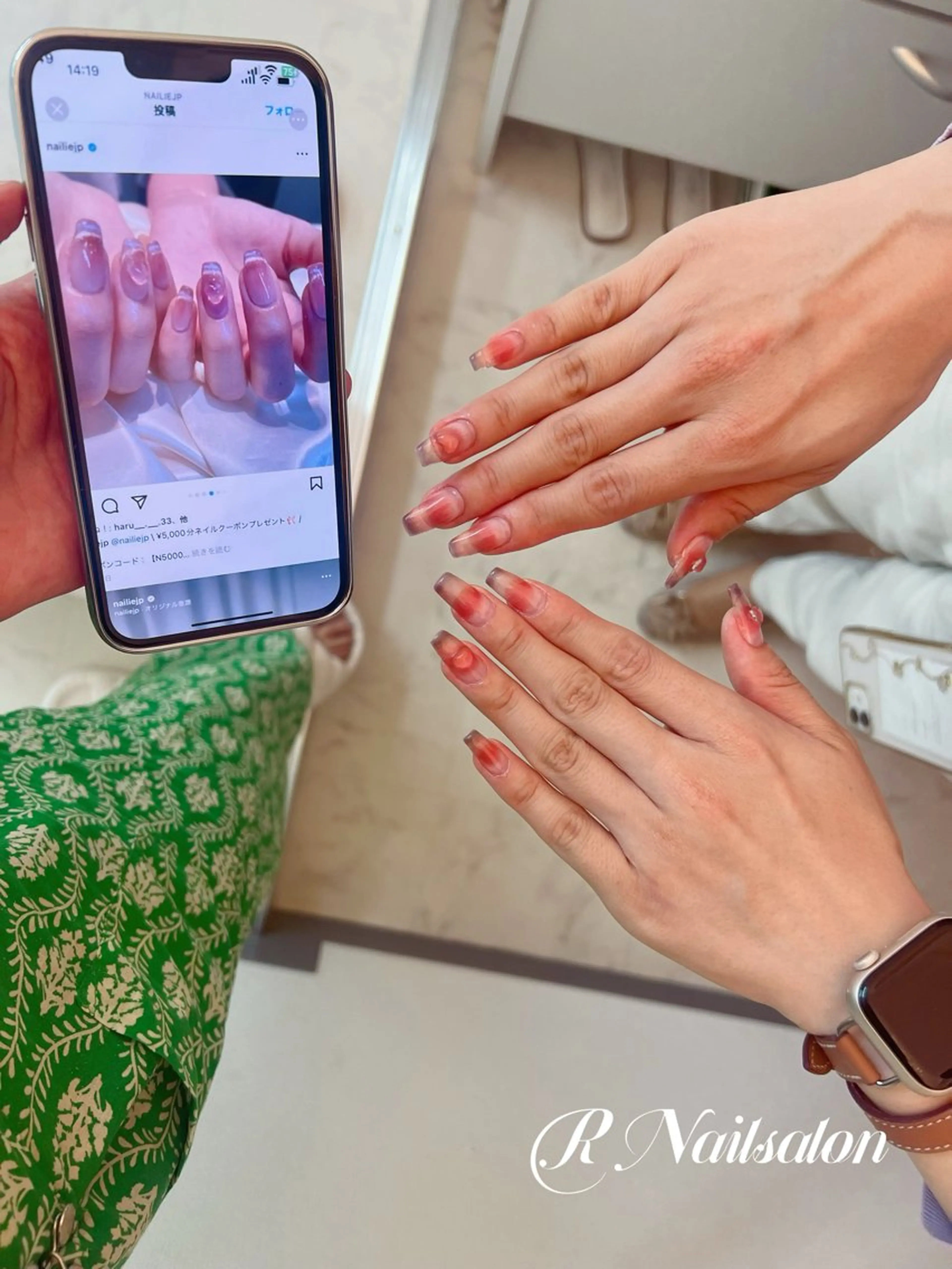 ネイル ハンドネイル R  Nailsalon所属・ＲNailsalon 3のネイルデザイン