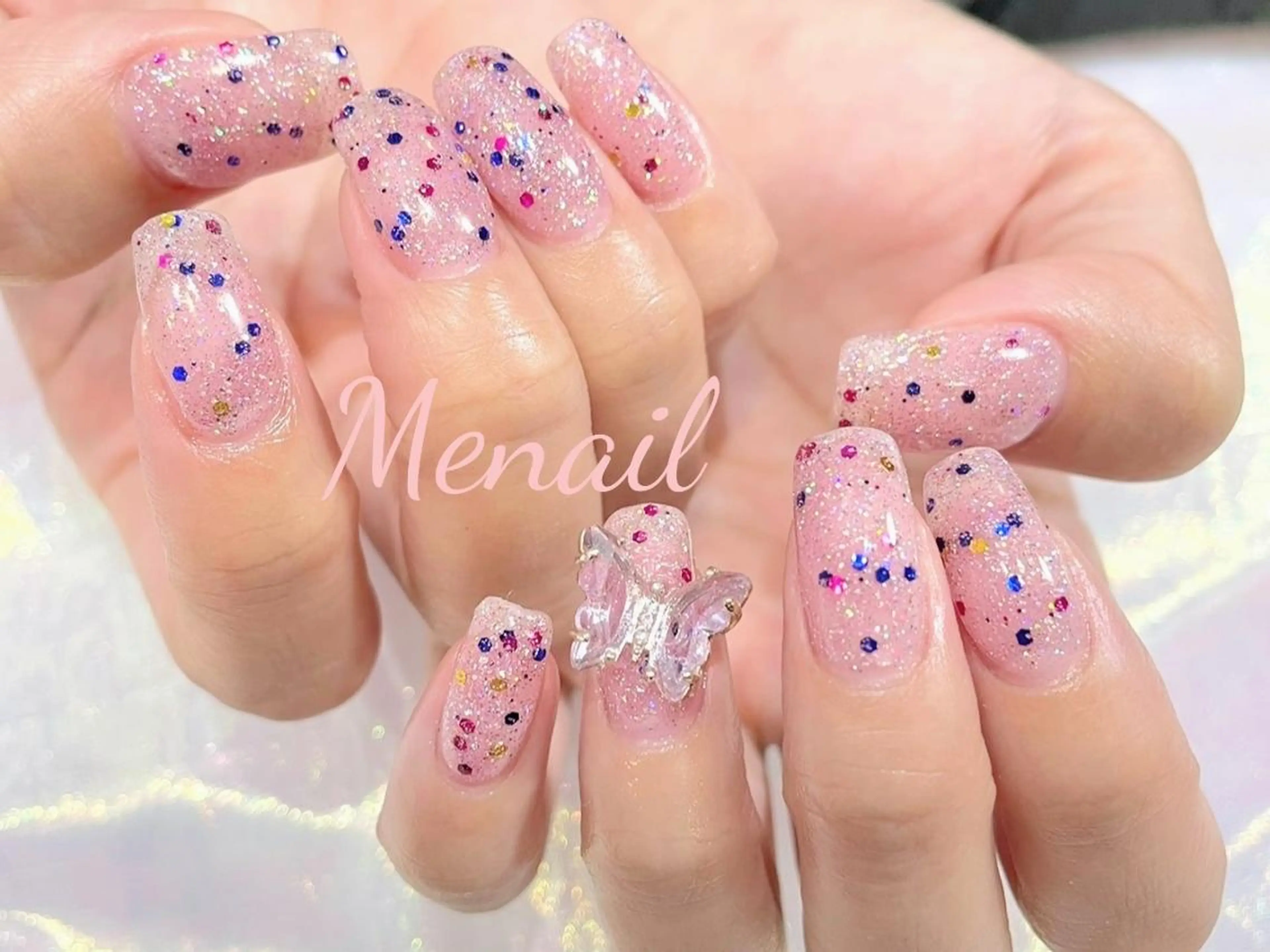 ネイル 🤍POP可愛い🧸 Menailのネイルデザイン