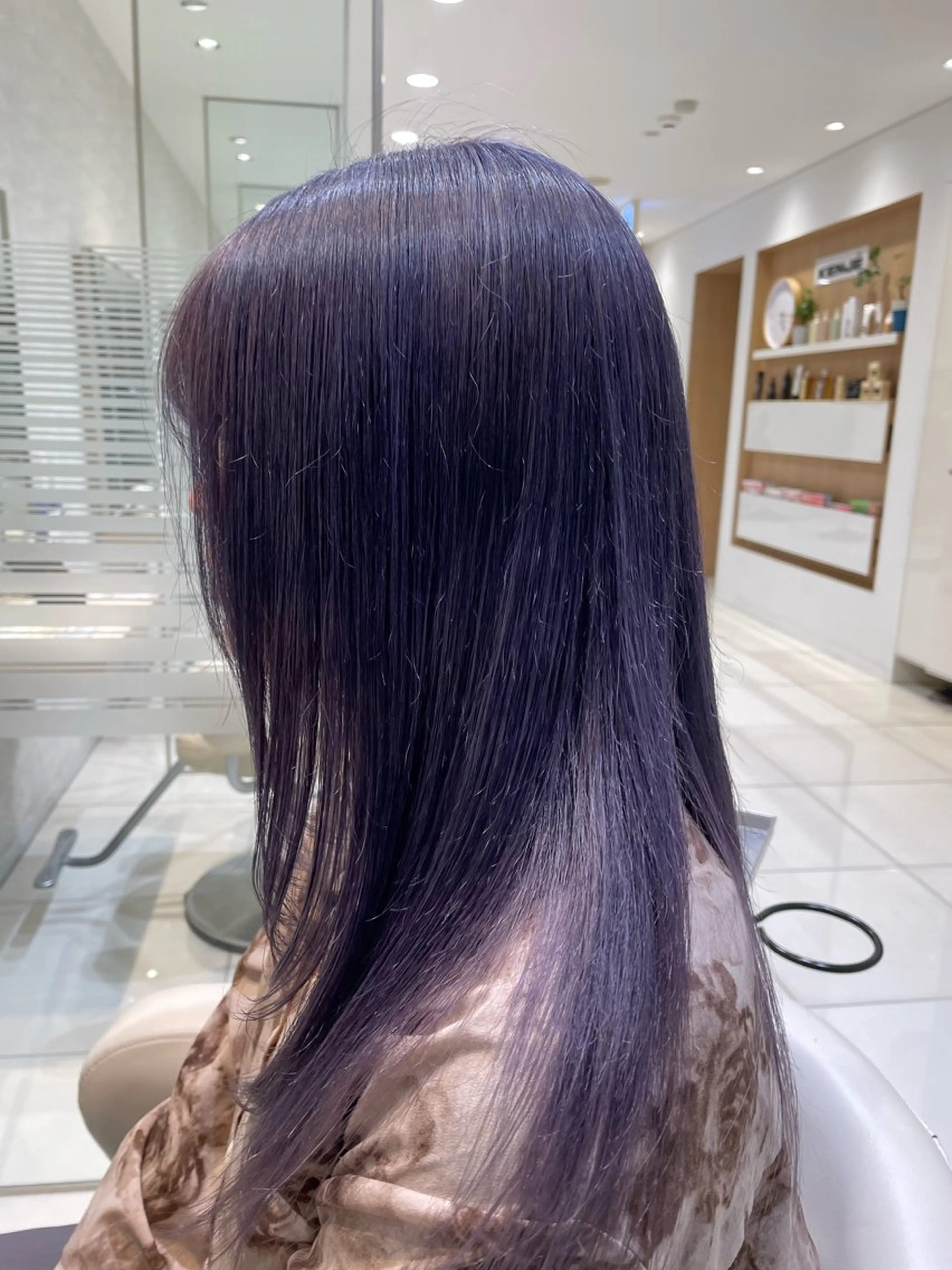 カラー 🫧L`pul🫧 ハイトーン/マツパのヘアスタイル