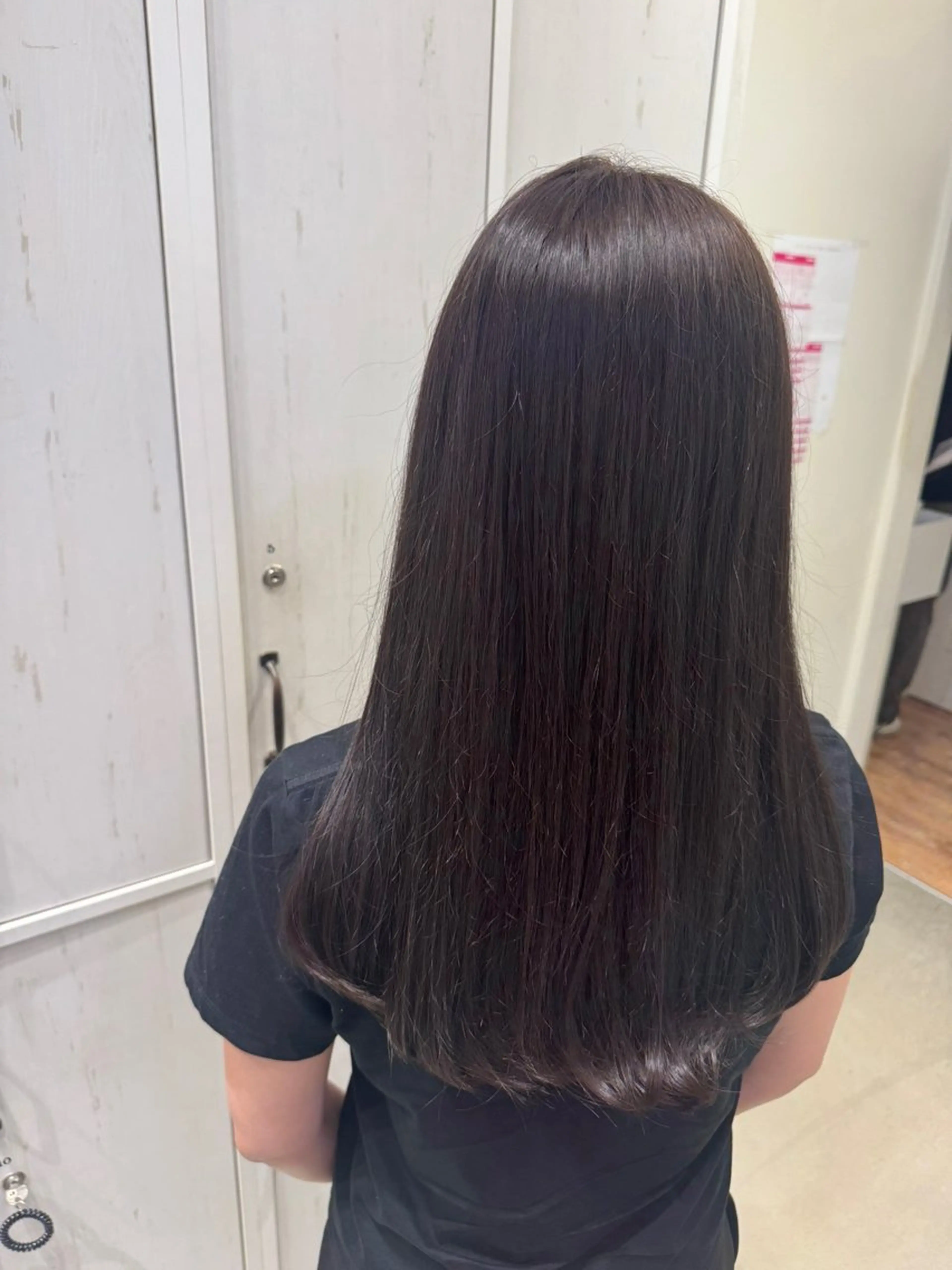 セミロング ヘアカラー トリートメント 太田 千尋のヘアスタイル