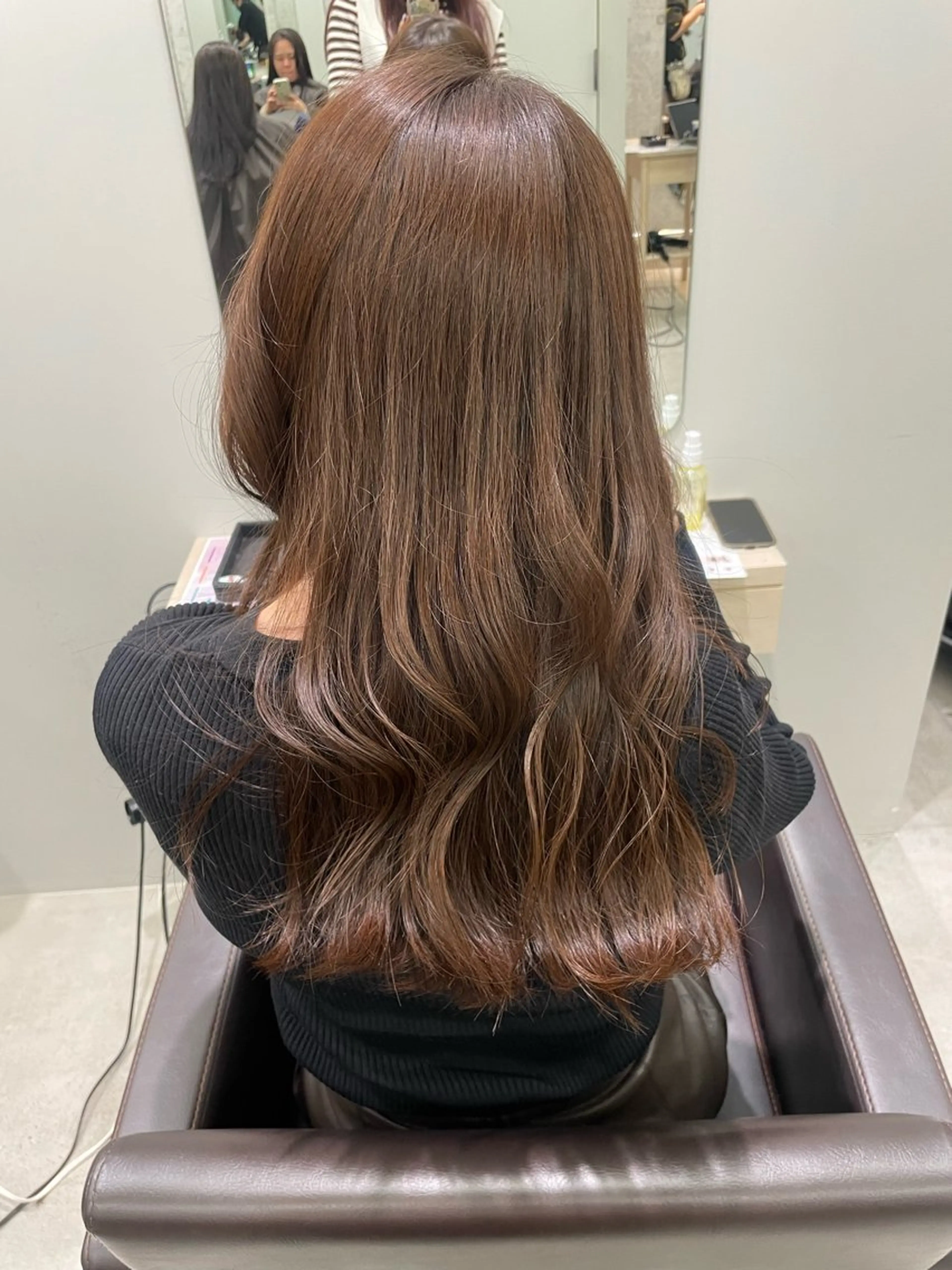 ロング 個室髪質改善サロンHANARE by youreshair 神楽坂所属・🍯髪質改善 ×韓国艶髪SAO💎のヘアスタイル