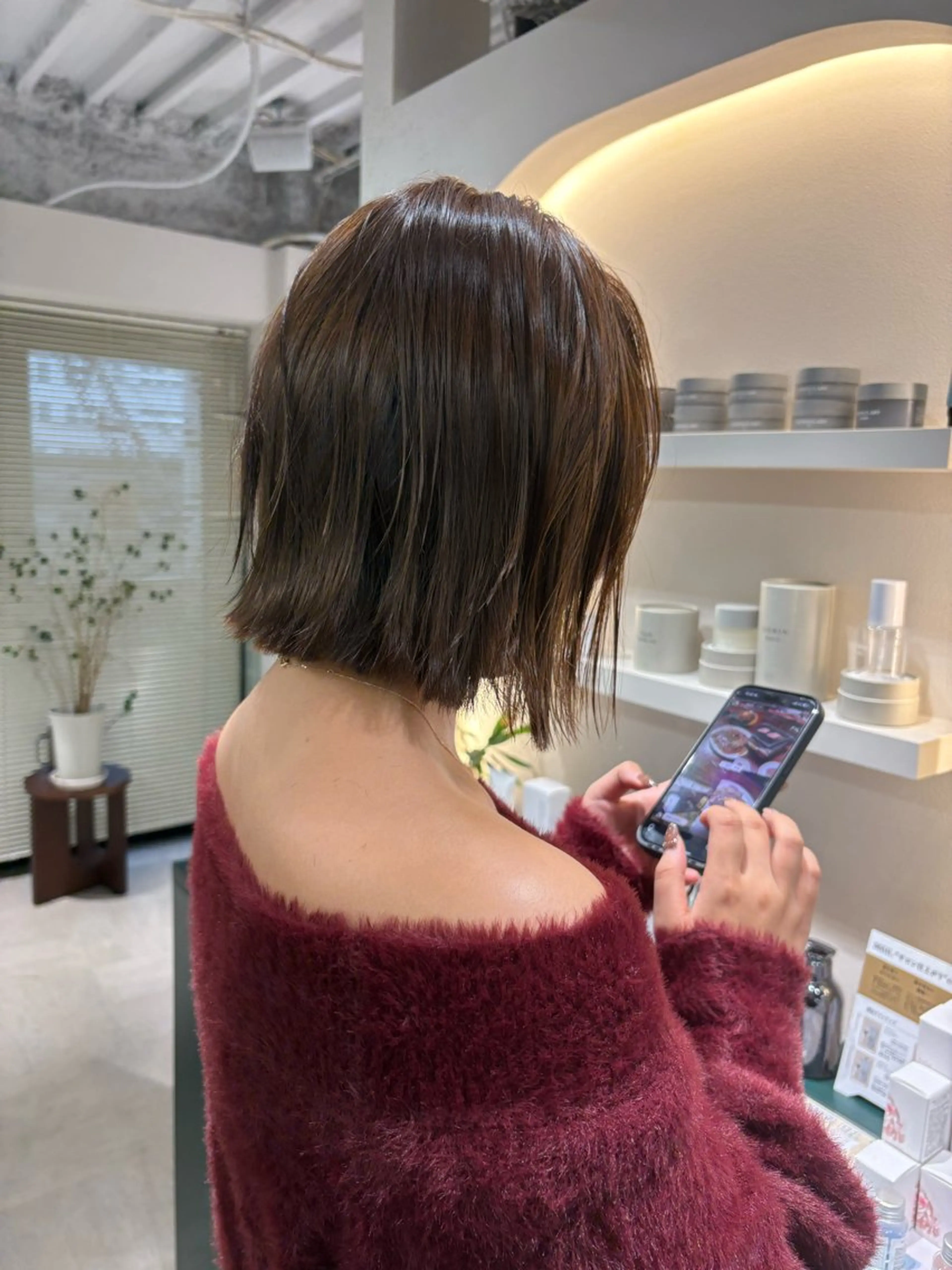 ショート カラー カット ヘアカラー HIKARU副店長/ ✨️髪質改善のヘアスタイル