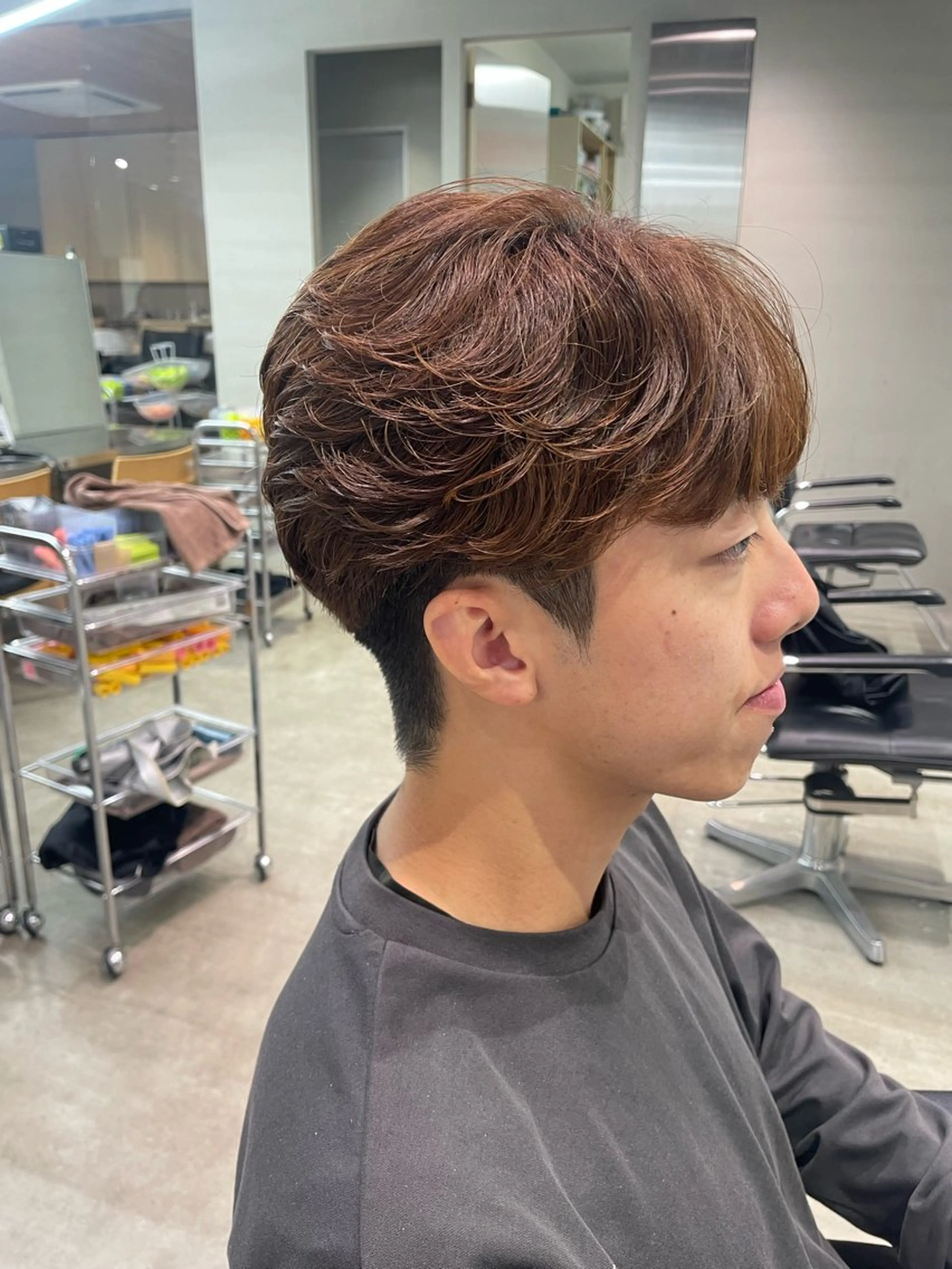 パーマ メンズ カット パーマ fifth天神大名Ⅱ所属・fifth天神 パーマ特化/石橋航海のヘアスタイル