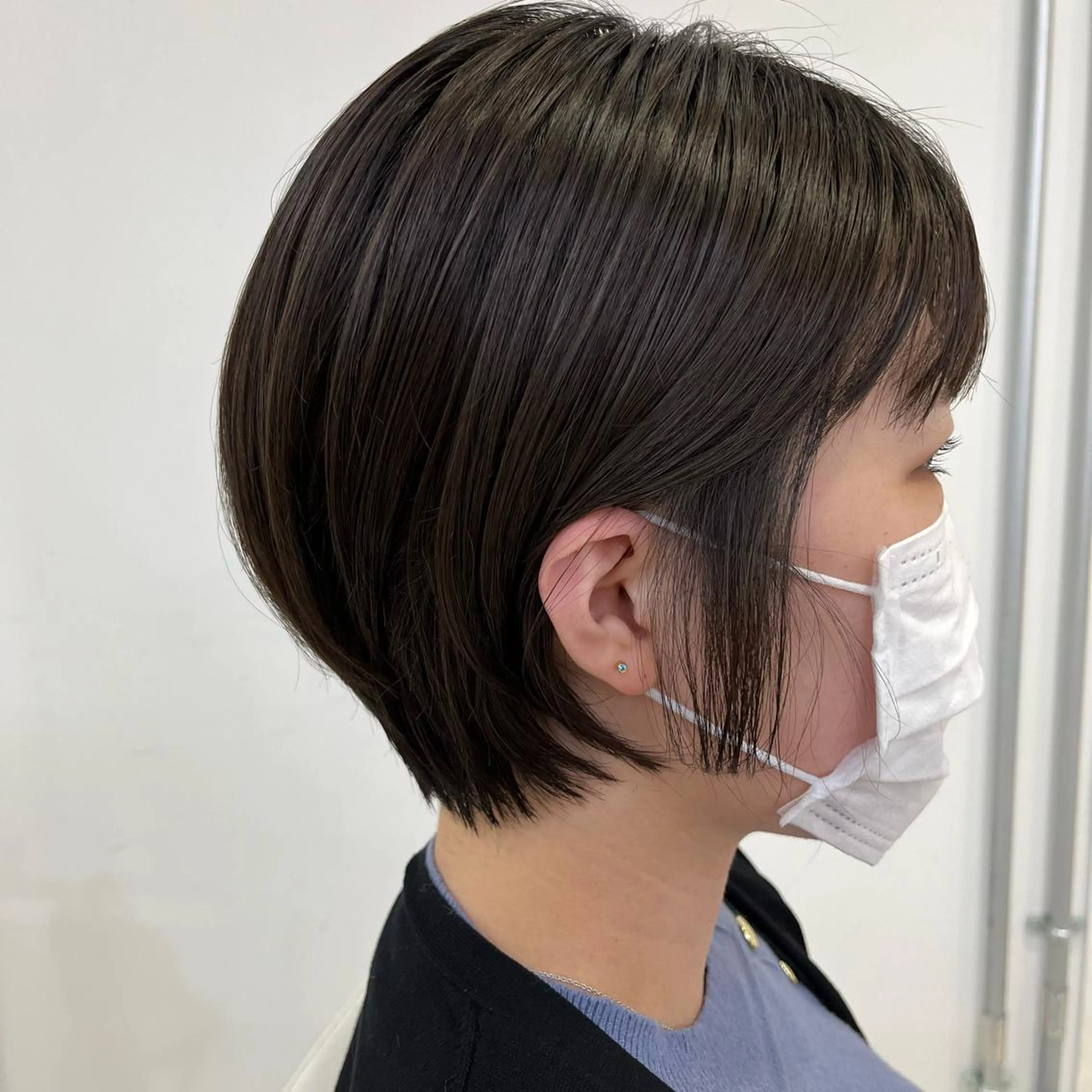 ショート カラー ブラウンカラー ココアブラウン ショートヘア SOYON 🤍CHIZU🤍.のヘアスタイル