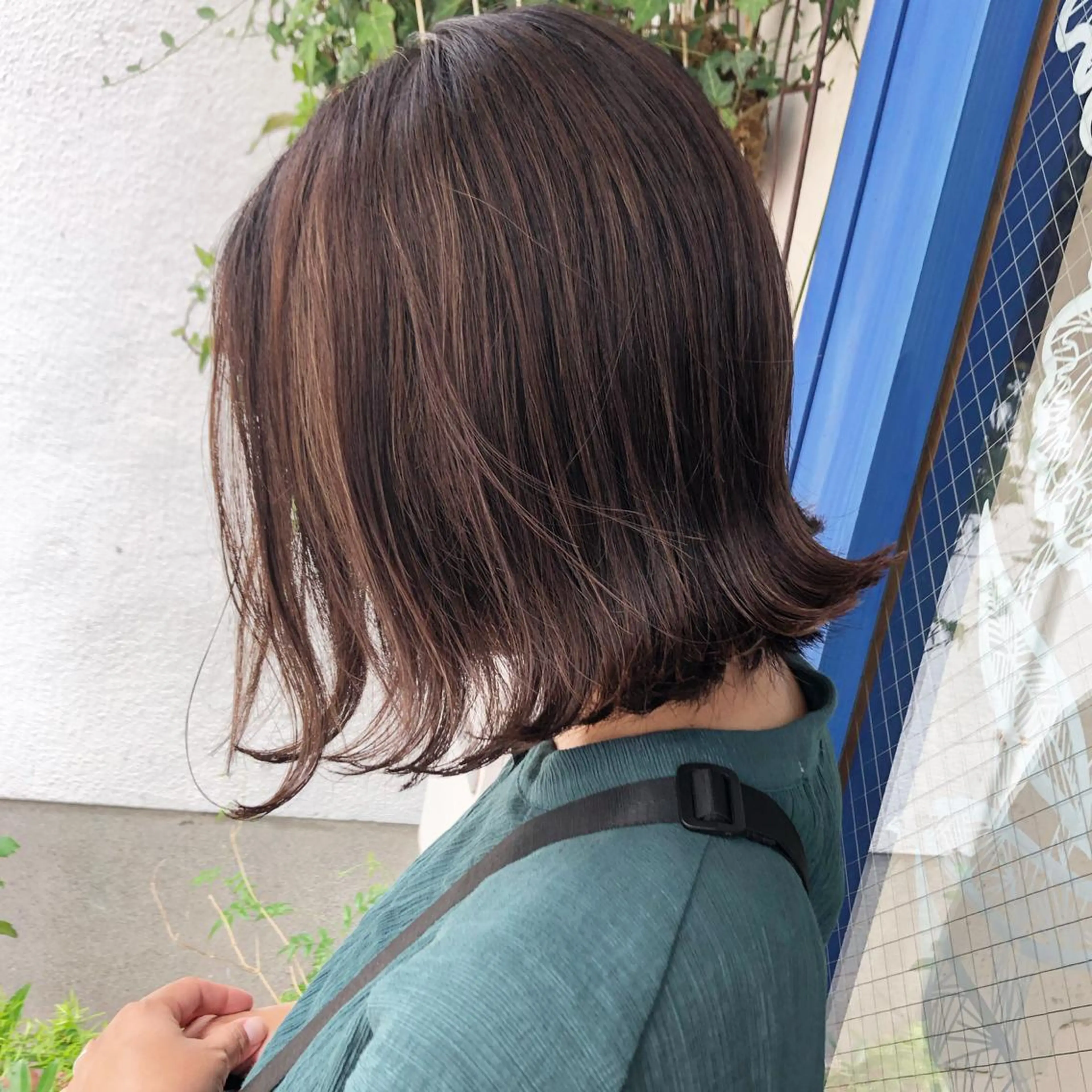 ミディアム カラー ヘアアレンジ グレージュ 髪の悩みを解決！ 那須達敦のヘアスタイル