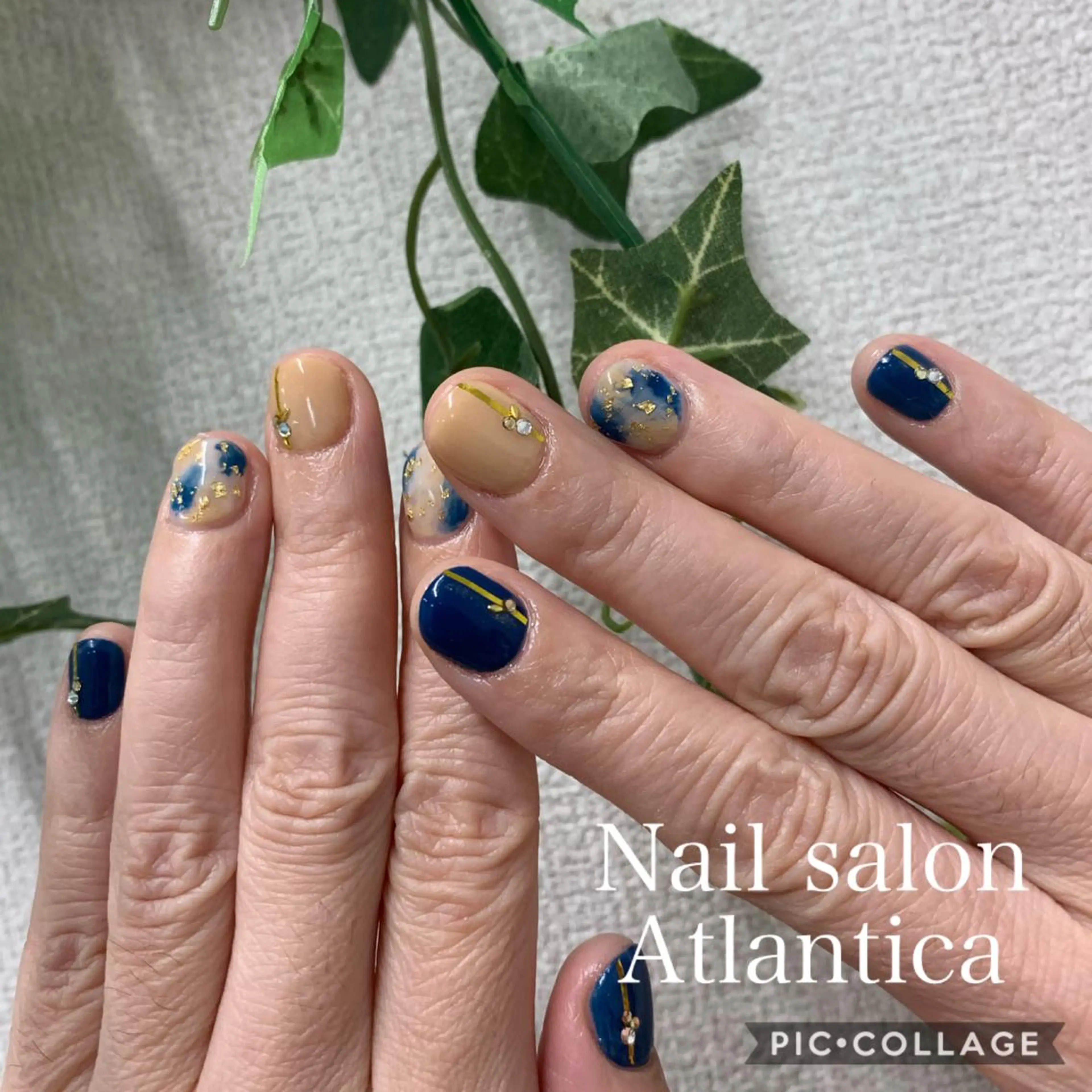 ネイル 持ち込み ハンドネイル Nail salon Atlantica所属・Nail salon ✩ ｱﾄﾗﾝﾃｨｶのネイルデザイン