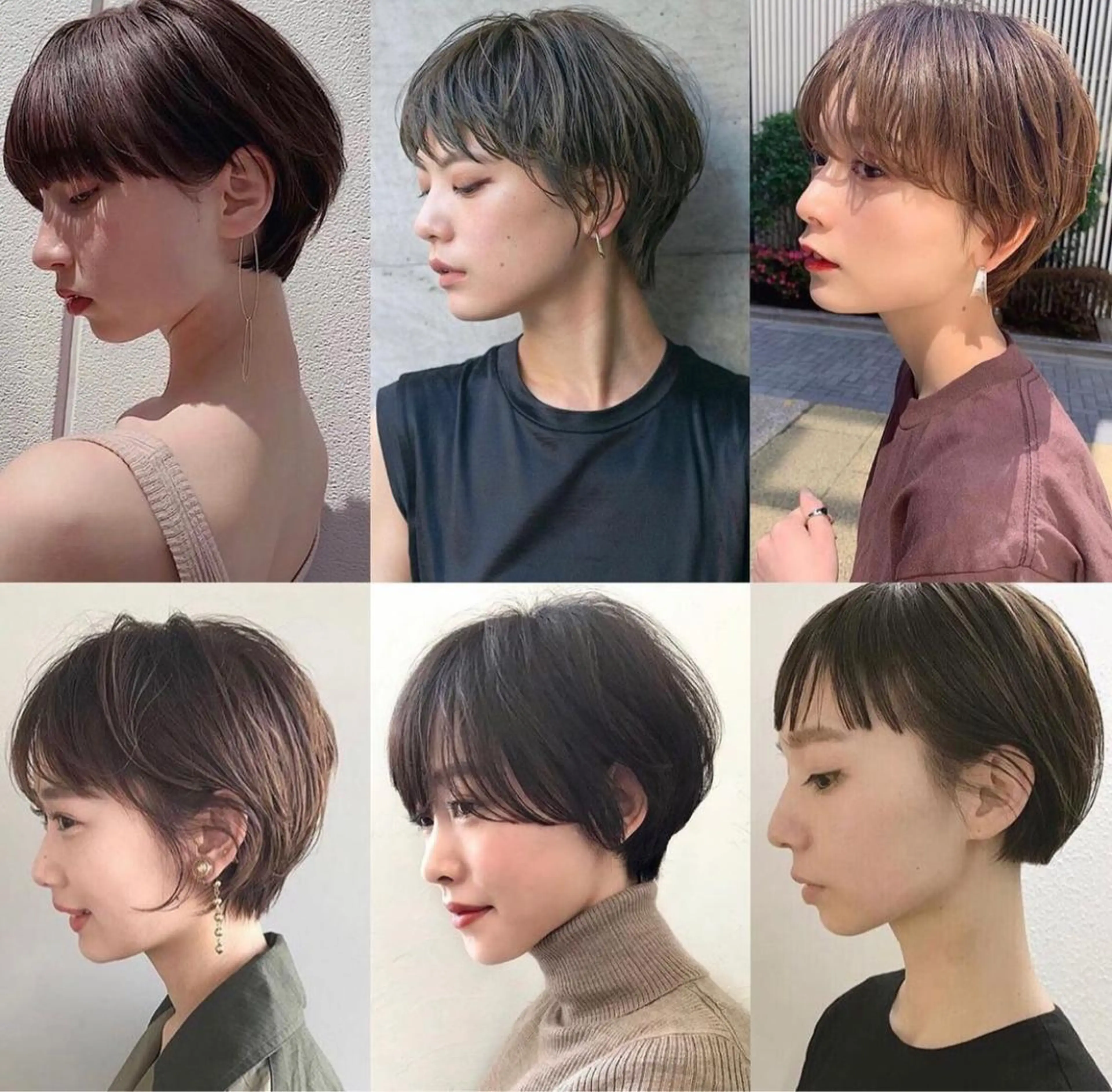 ショート コウ チホウのヘアスタイル