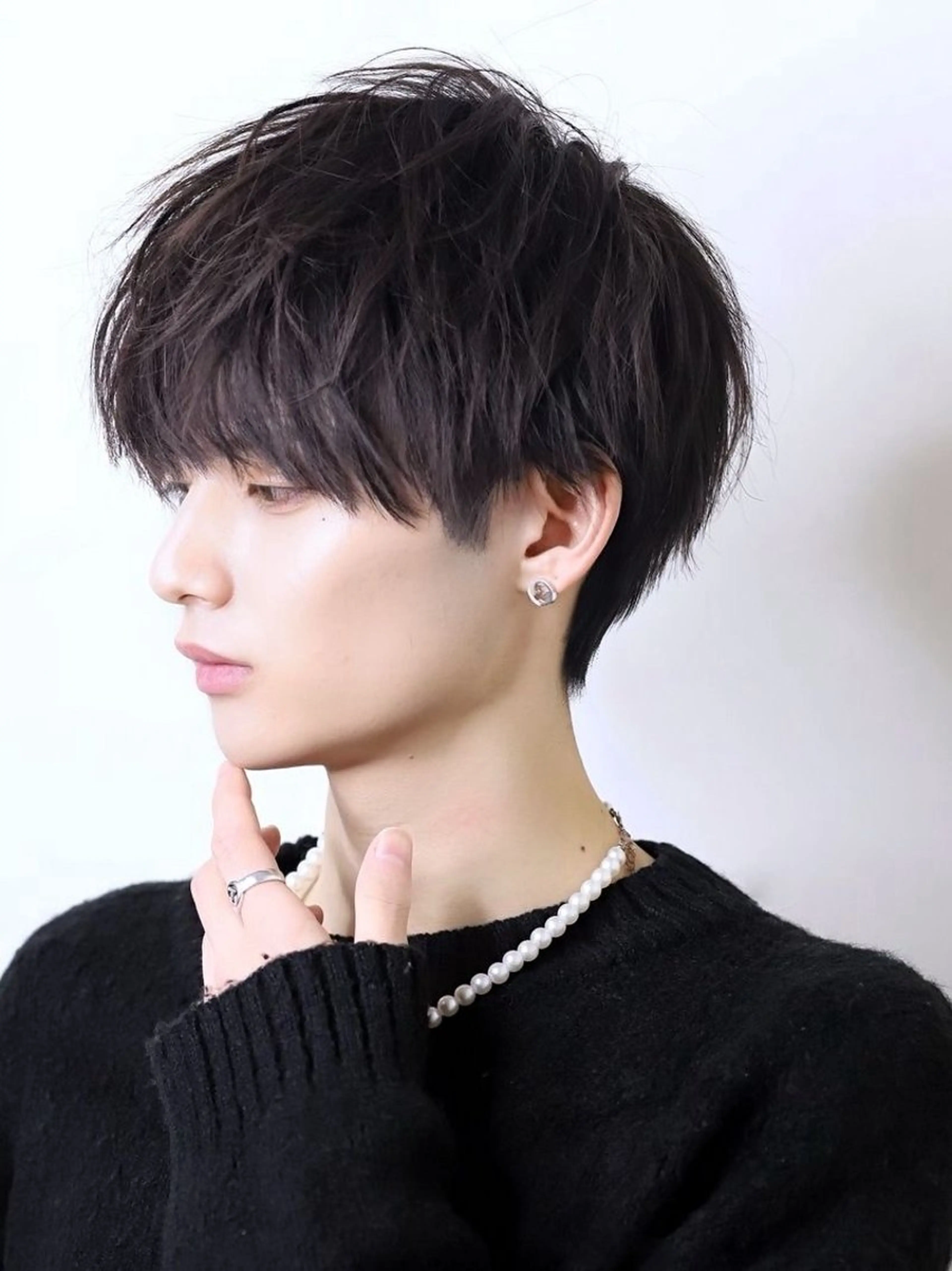 ショート ROBBY表参道所属・木村【ショート/ 耳だしショート】のヘアスタイル