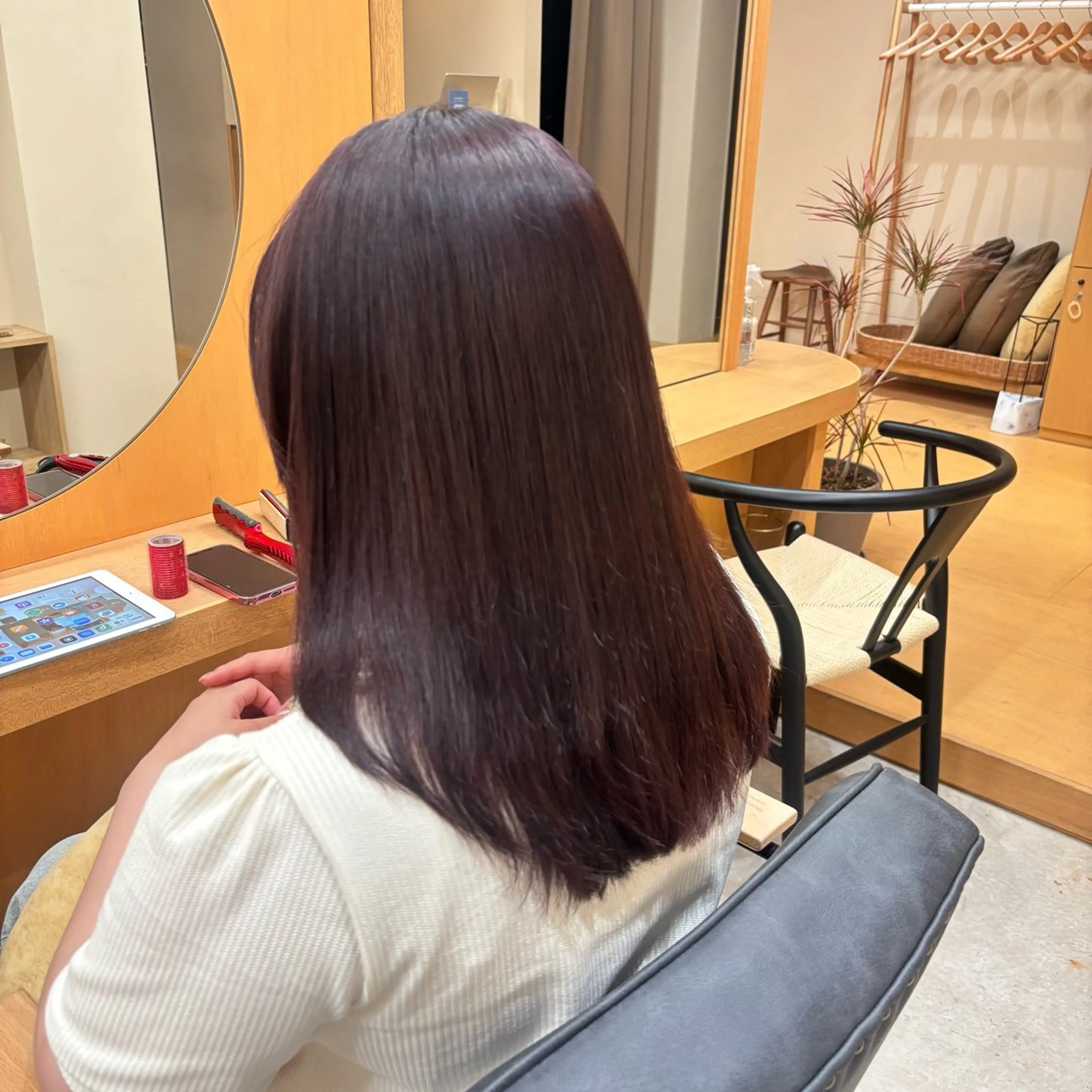 💜艶カラー+スパシャンプー💆‍♀️🫧の写真
