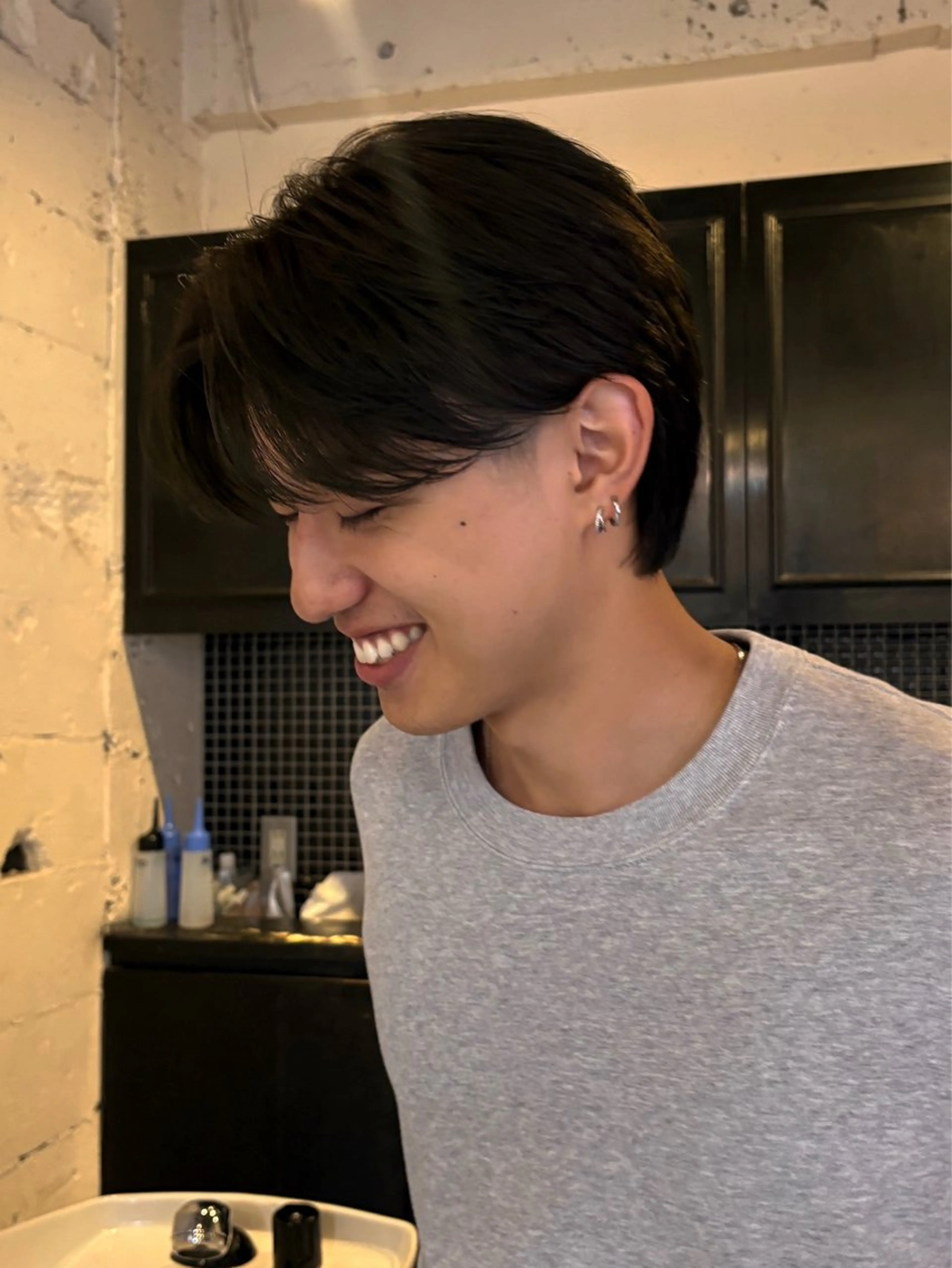 ミディアム カット トリートメント レディースカット🎀 NANAHAのヘアスタイル