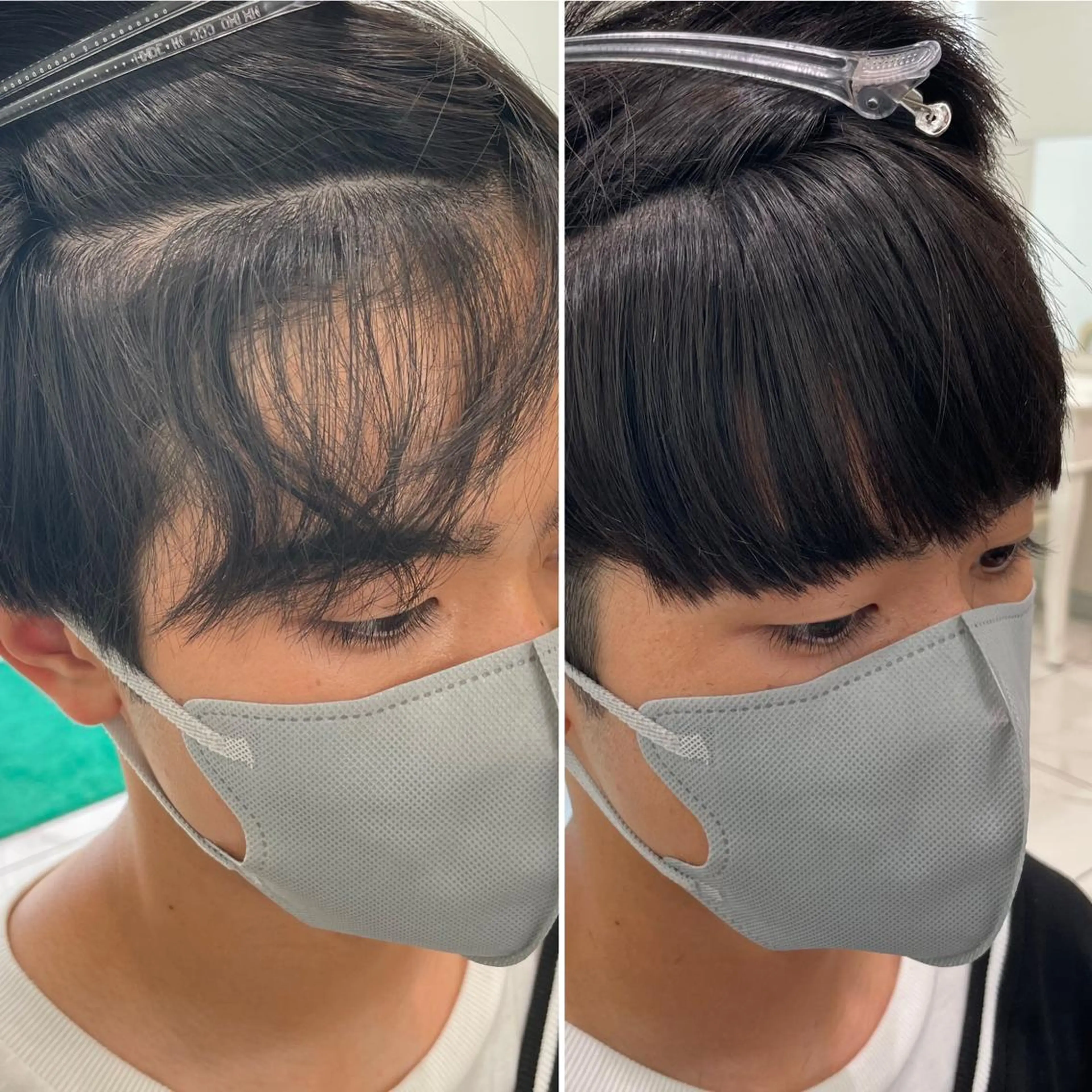 ショート パーマ メンズ カット 縮毛矯正 【メンズ縮毛矯正】 田中秀斗のヘアスタイル
