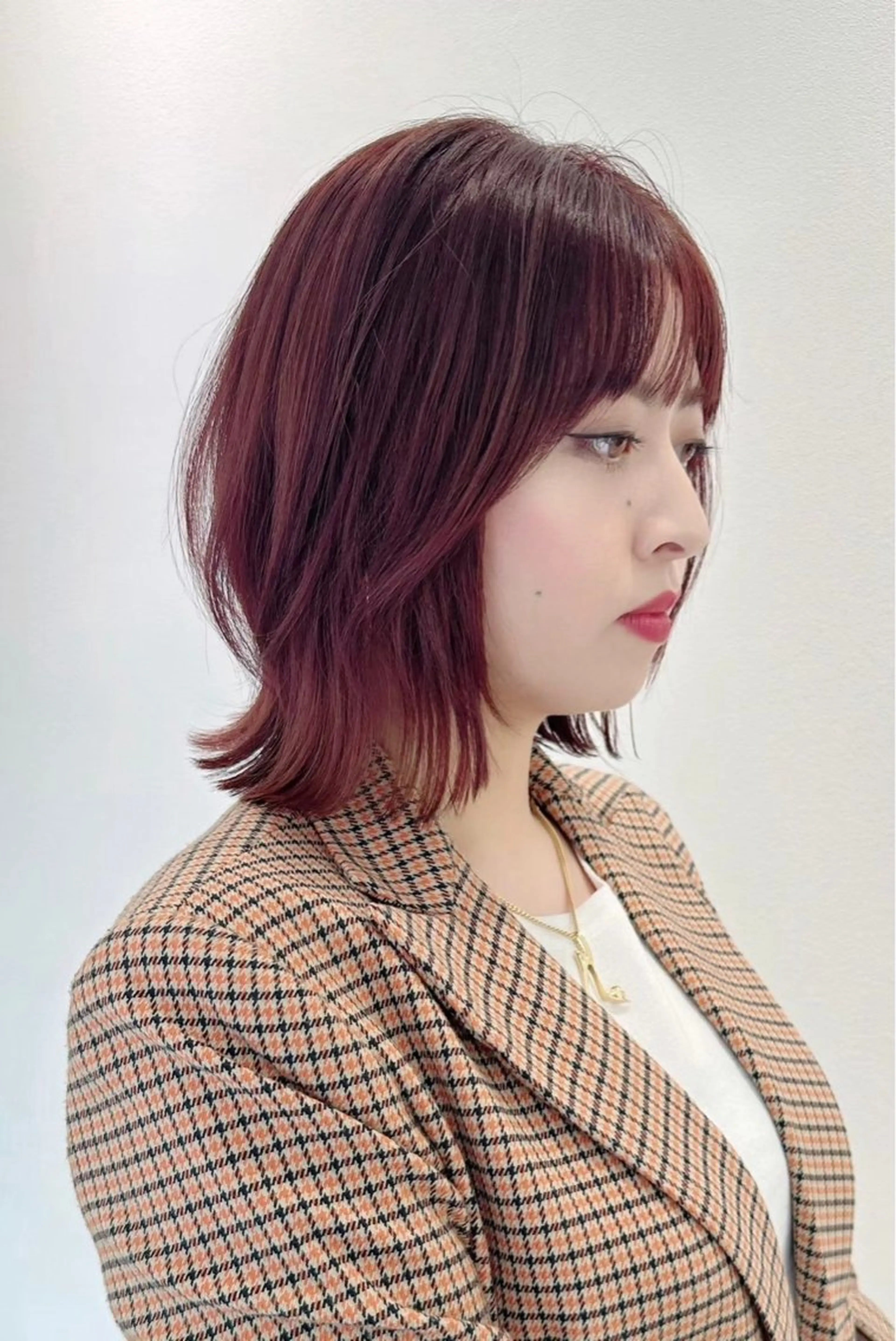 ミディアム 田島拓海 LEV. ボブカットのヘアスタイル