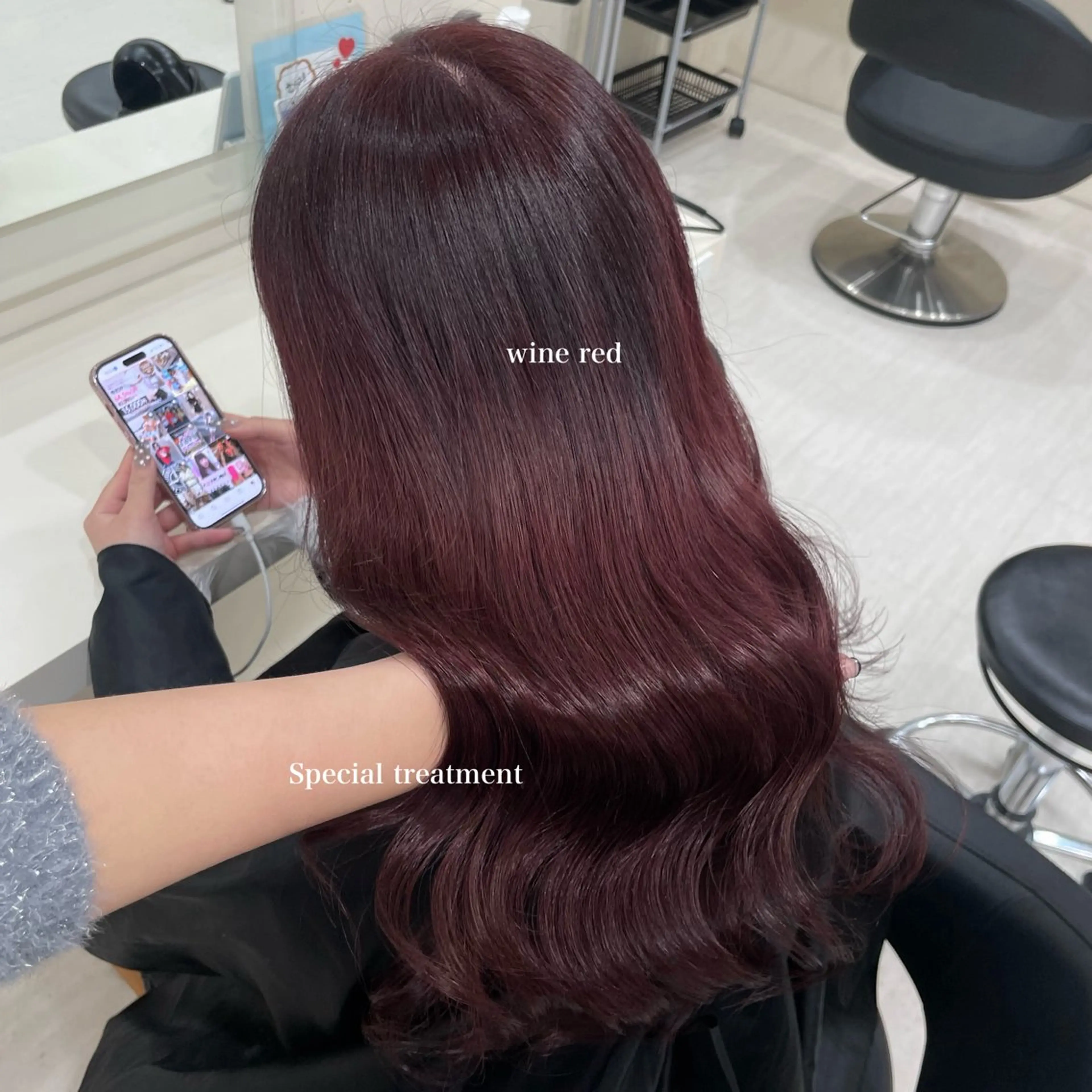 セミロング カラー 🤍韓国大人っぽ ベージュMAI🤍のヘアスタイル