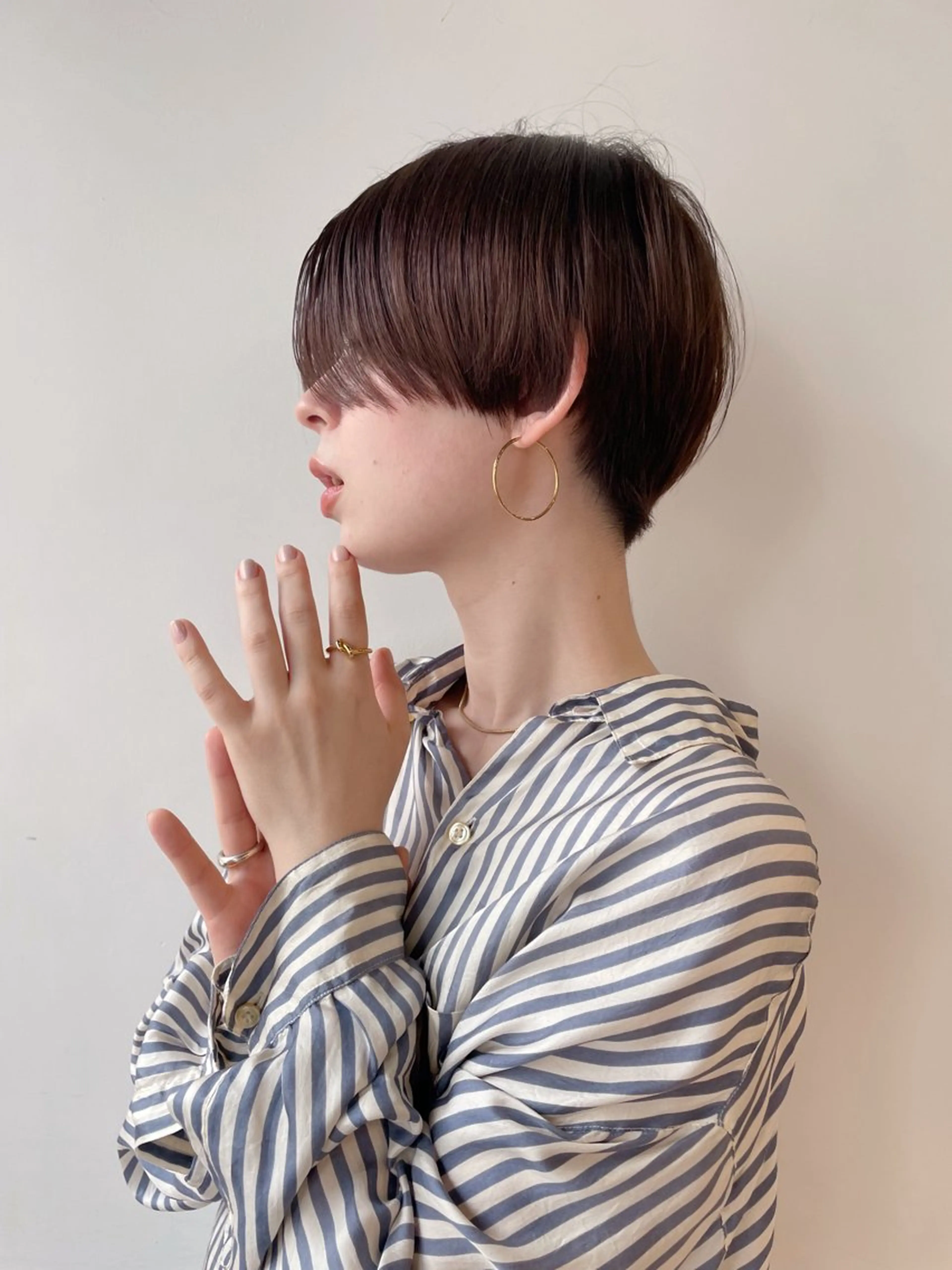 ショート ハンサムショート ショートヘア ボブ/ミディアム 親しみやすさ/さくらのヘアスタイル