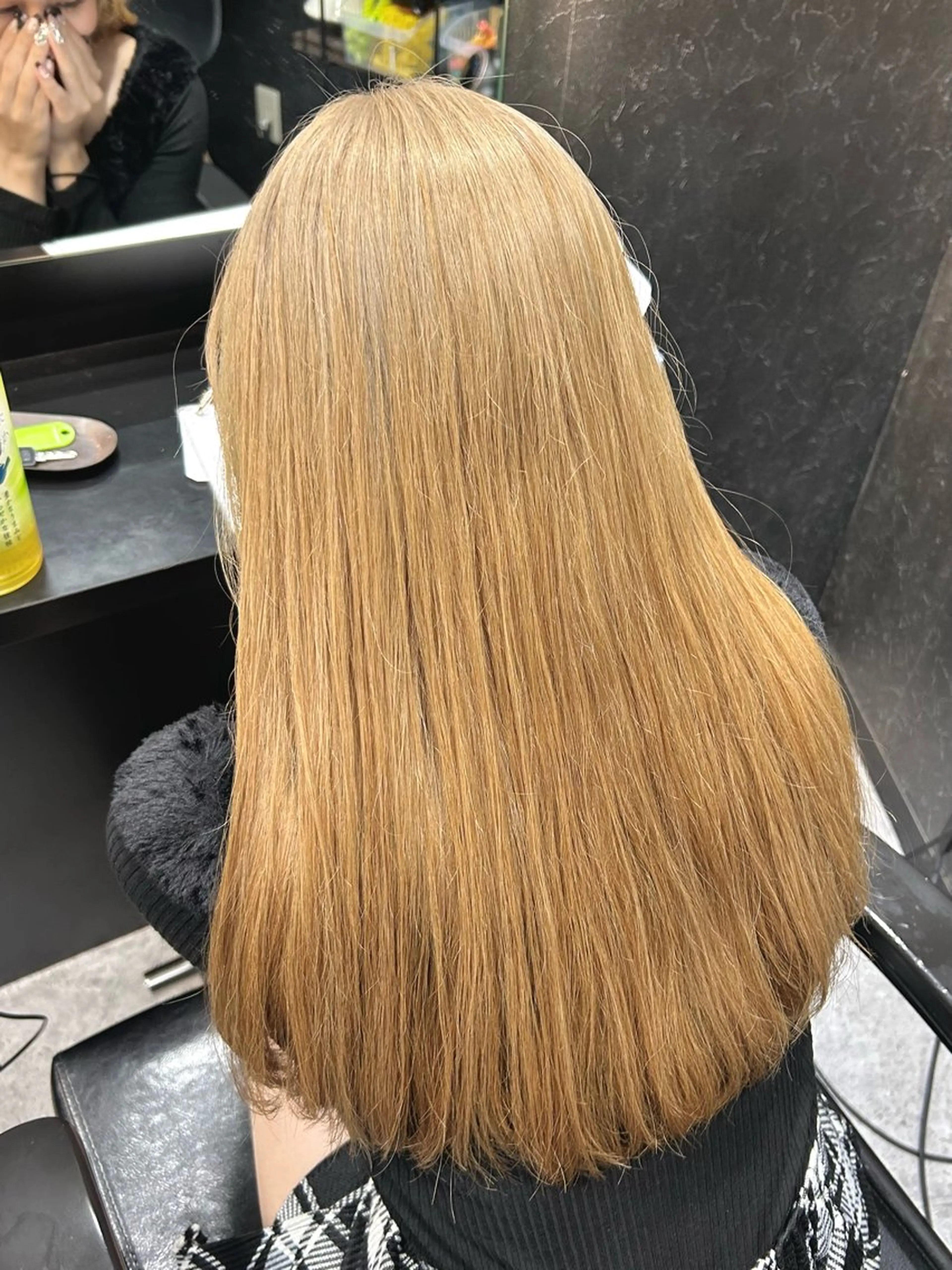 ロング カラー ヘアカラー トリートメント 💎透明感カラー💎 bAteAu あまねのヘアスタイル